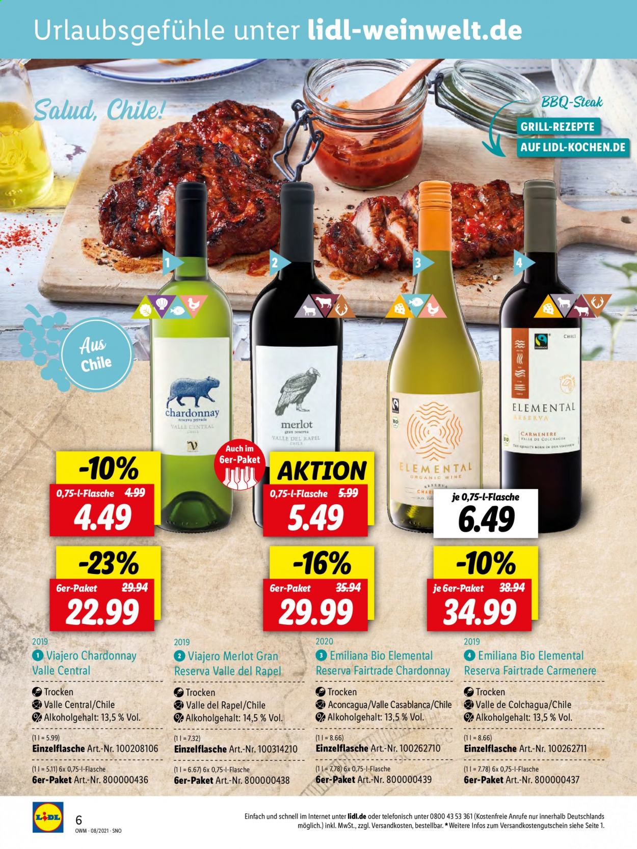 Lidl Prospekte  - 28.07.2021 - 31.08.2021. Seite 6