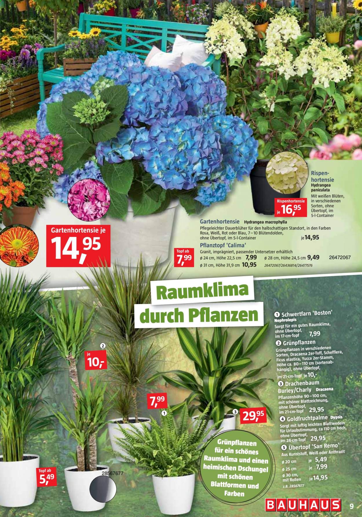Bauhaus Prospekte  - 31.07.2021 - 28.08.2021. Seite 9