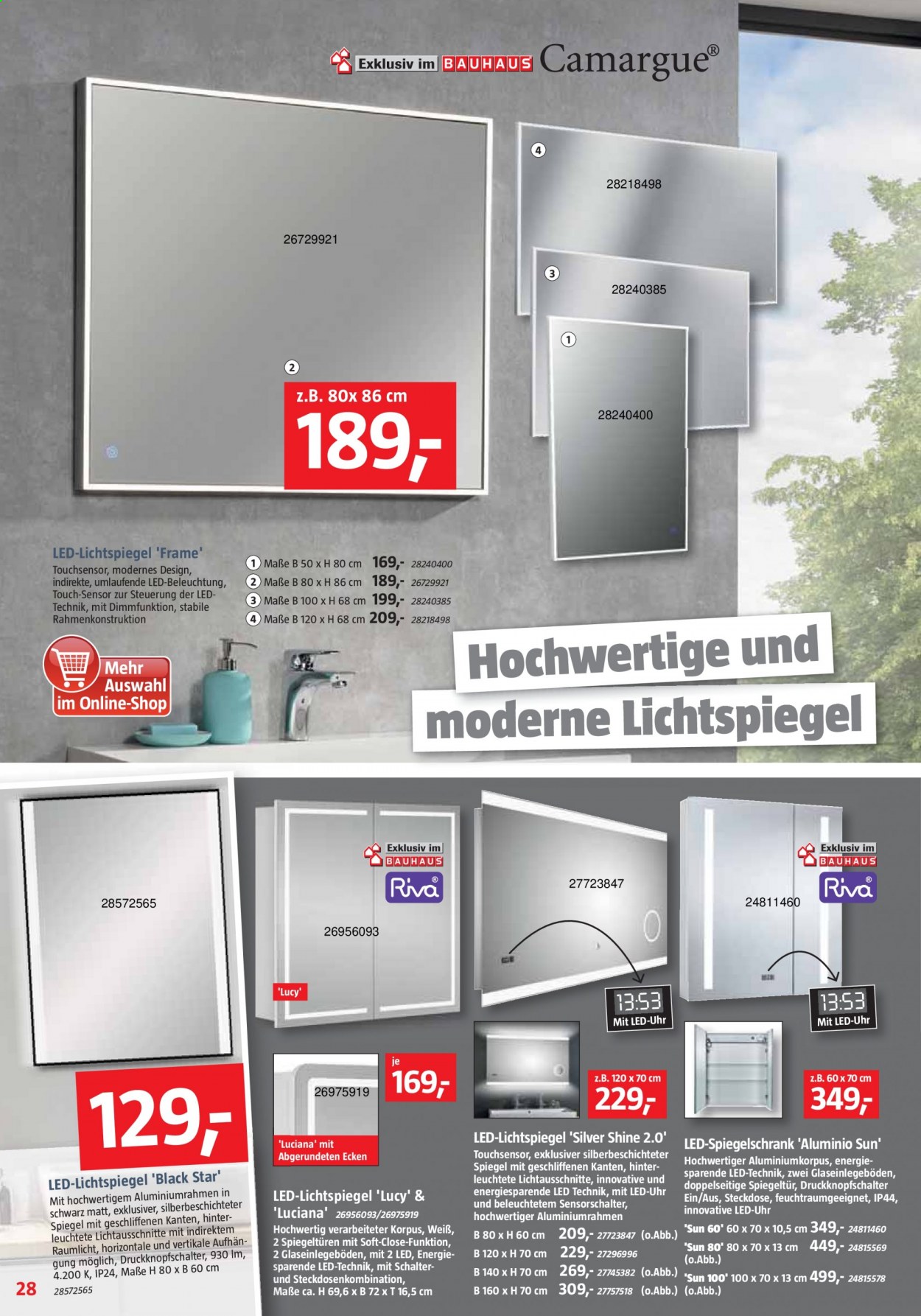 Bauhaus Prospekte  - 31.07.2021 - 28.08.2021. Seite 28