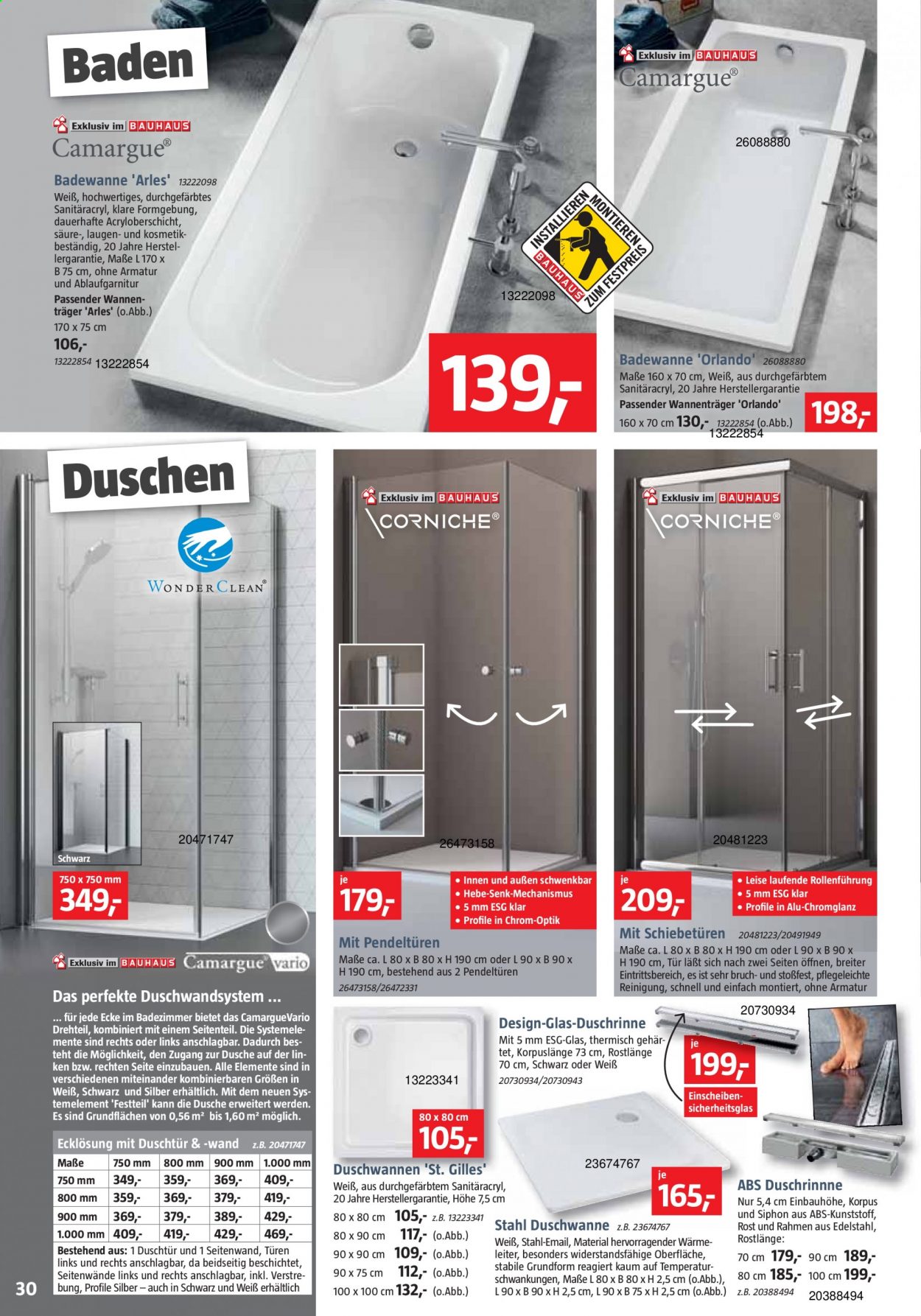 Bauhaus Prospekte  - 31.07.2021 - 28.08.2021. Seite 30