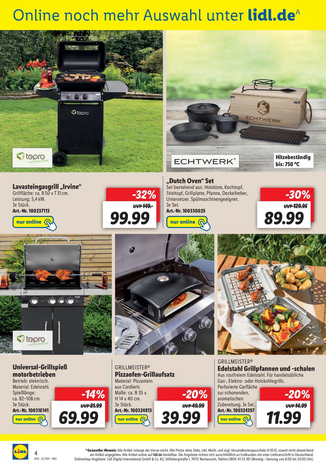 Lidl Prospekte  - 9.08.2021 - 15.08.2021. Seite 4