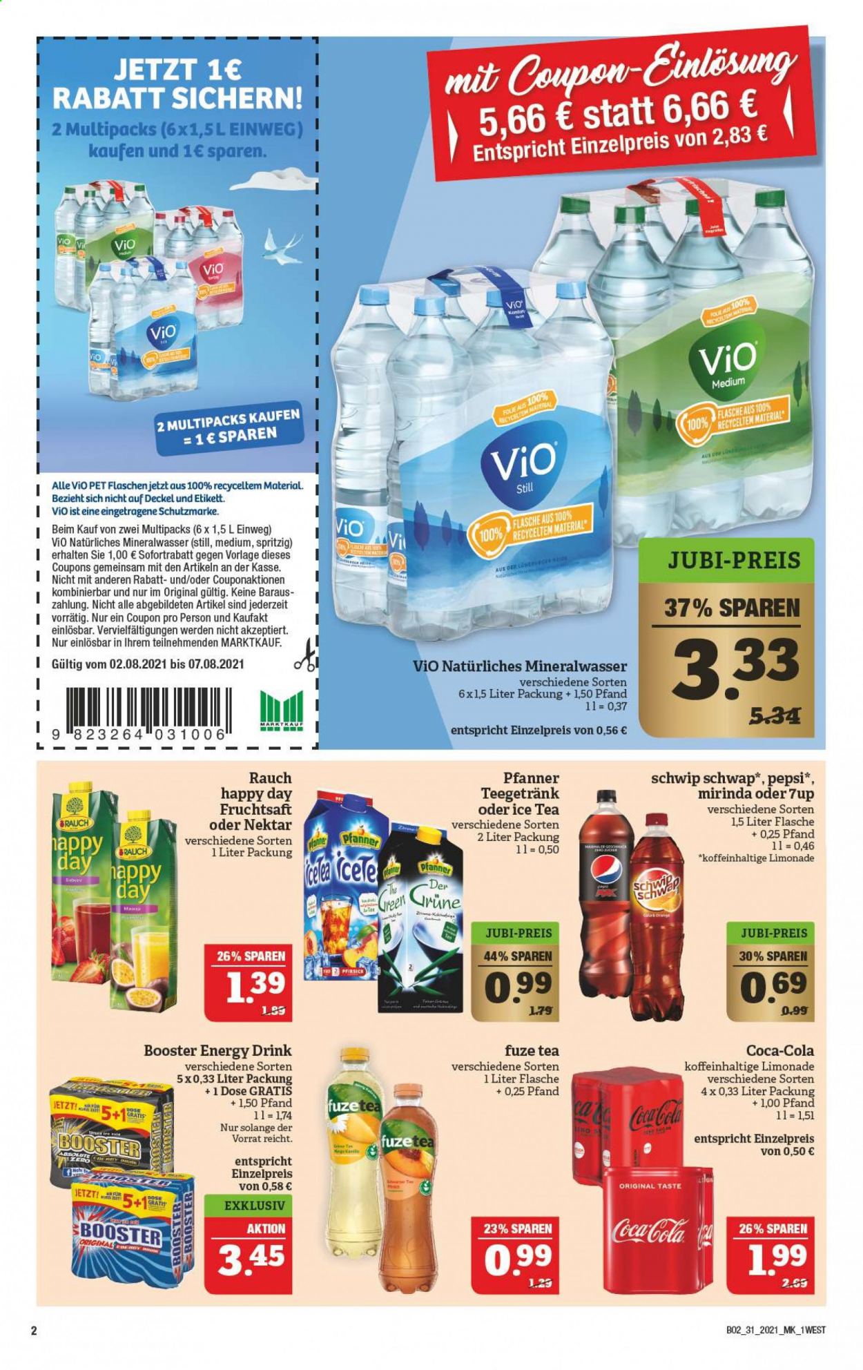 Marktkauf Prospekte  - 2.08.2021 - 7.08.2021. Seite 42