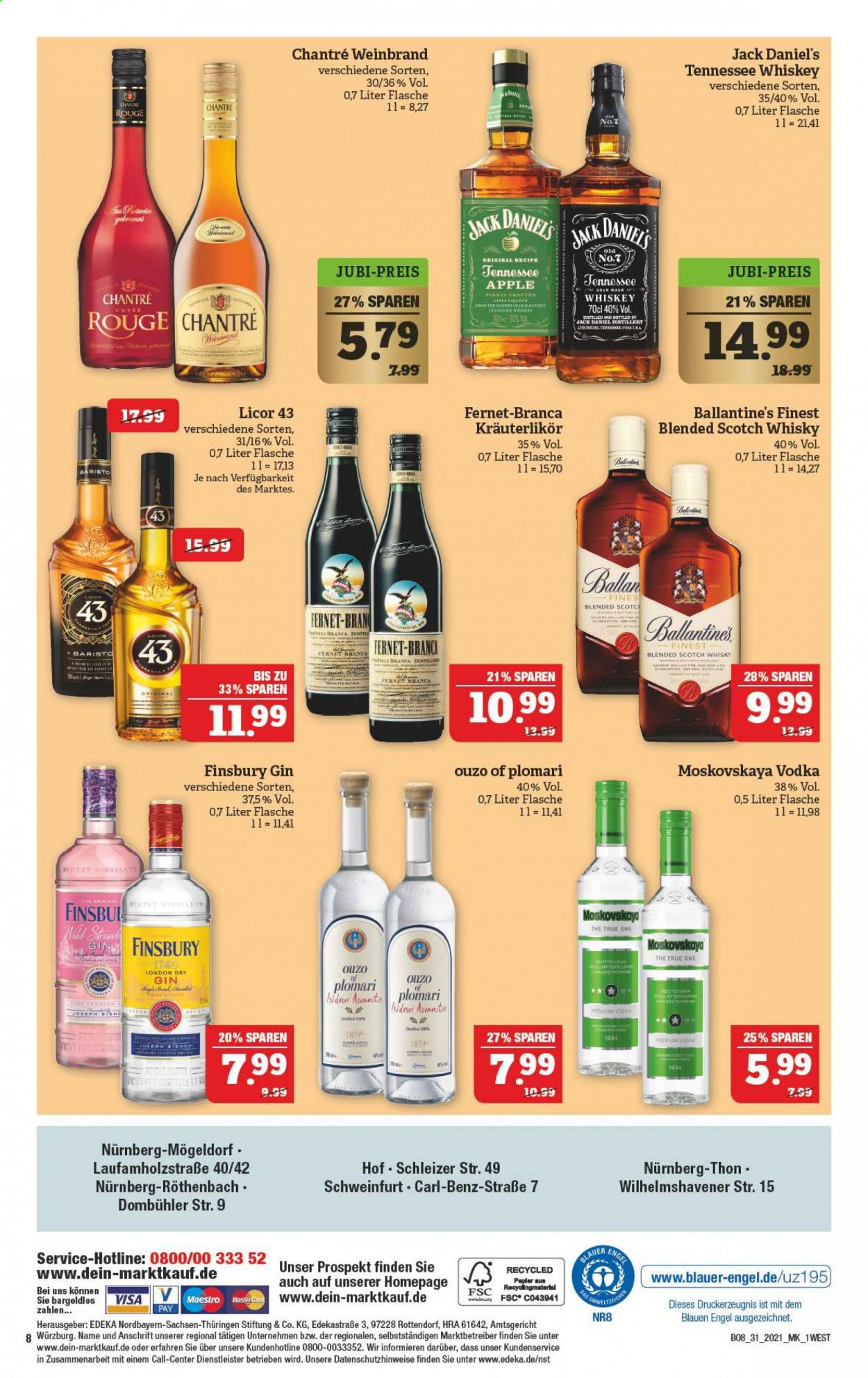 Marktkauf Prospekte  - 2.08.2021 - 7.08.2021. Seite 48