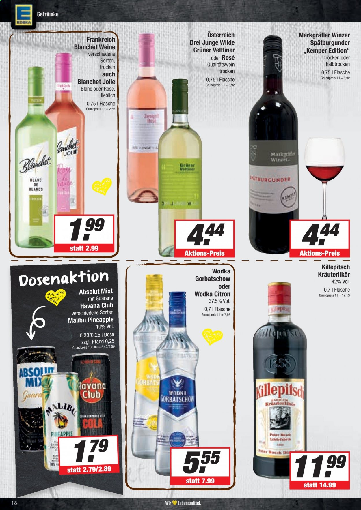 Edeka Prospekte  - 2.08.2021 - 7.08.2021. Seite 18