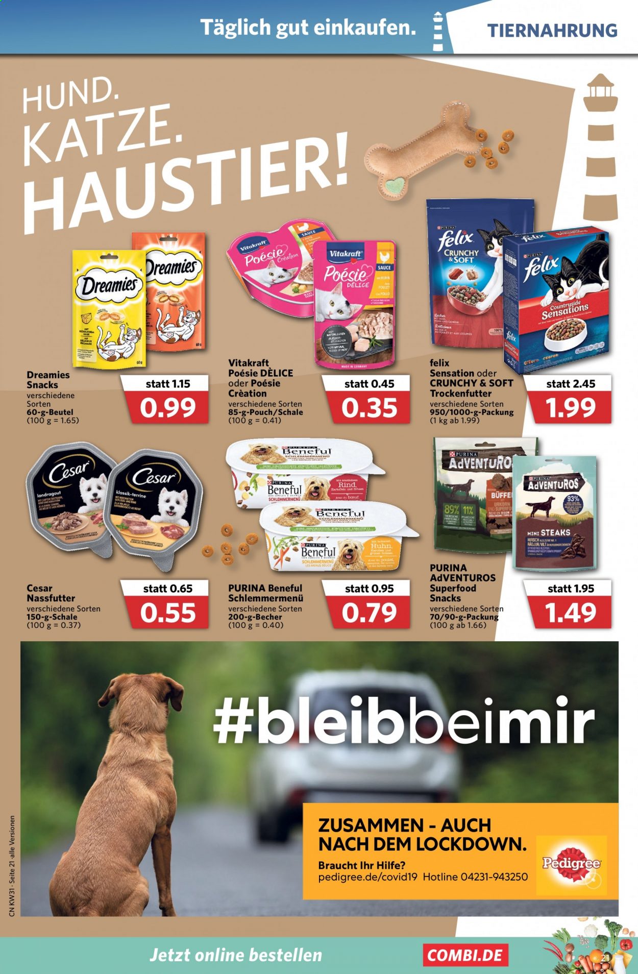 Combi Prospekte  - 2.08.2021 - 7.08.2021. Seite 21