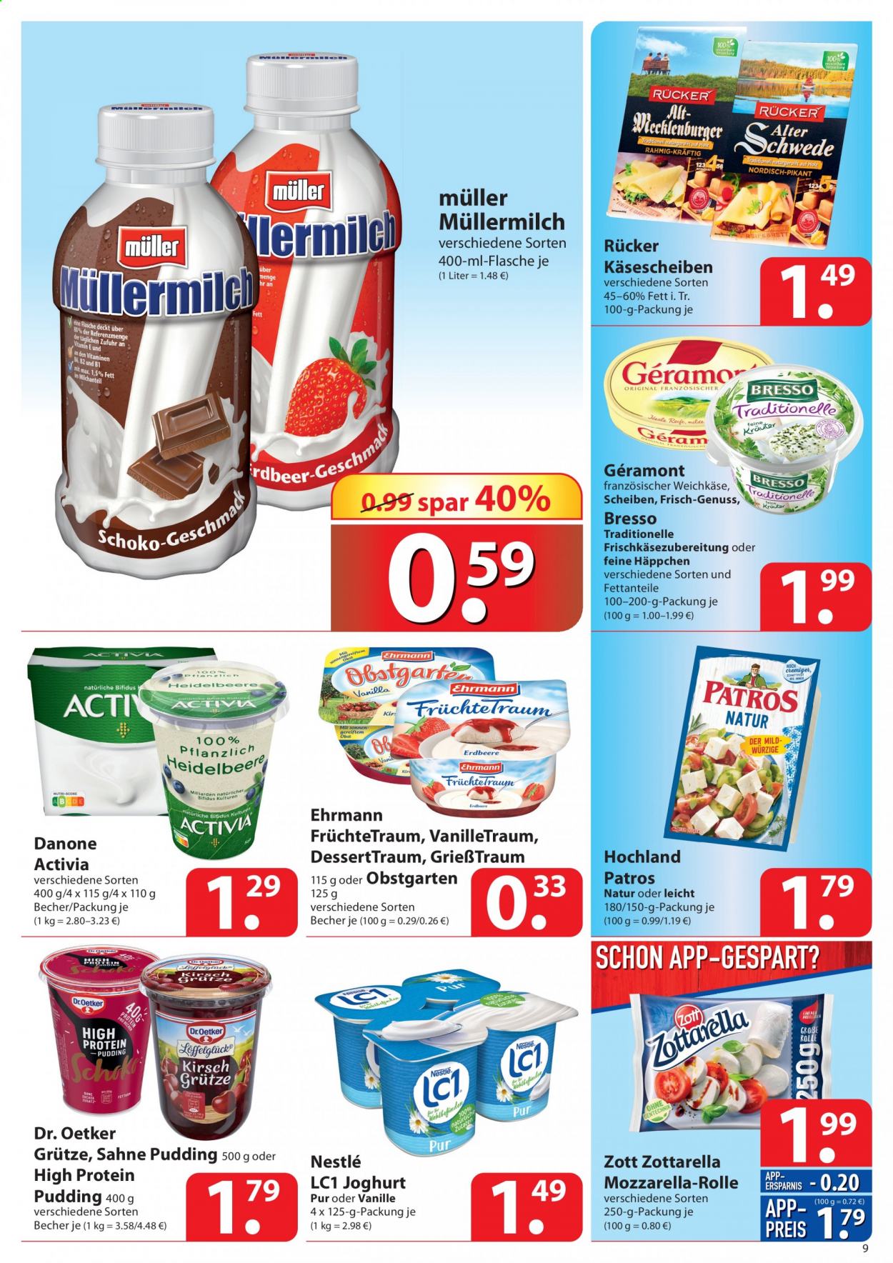 famila Prospekte  - 2.08.2021 - 7.08.2021. Seite 9