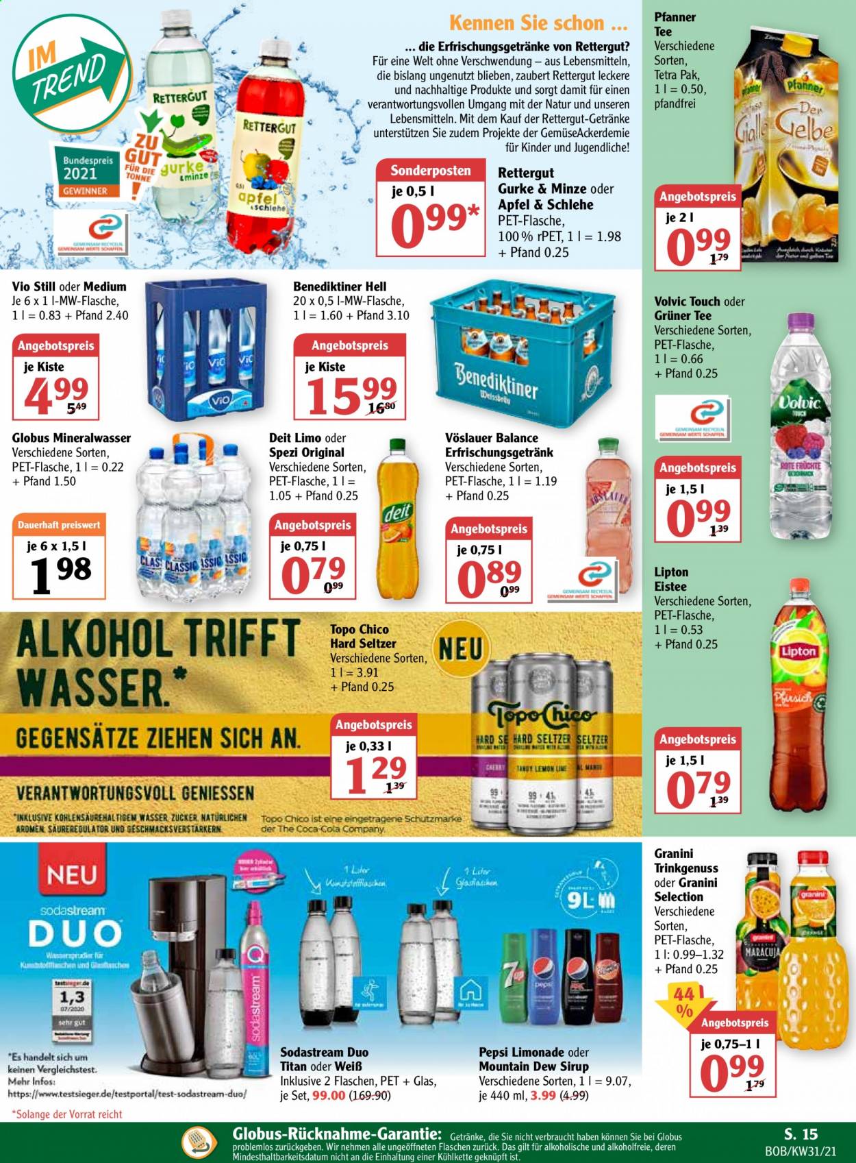 Globus Prospekte  - 2.08.2021 - 7.08.2021. Seite 15