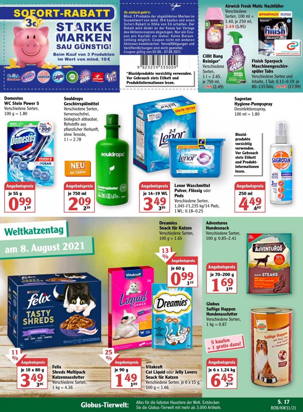 Globus Prospekte  - 2.08.2021 - 7.08.2021. Seite 17