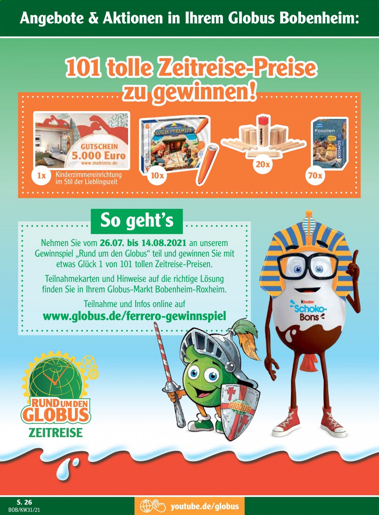 Globus Prospekte  - 2.08.2021 - 7.08.2021. Seite 26
