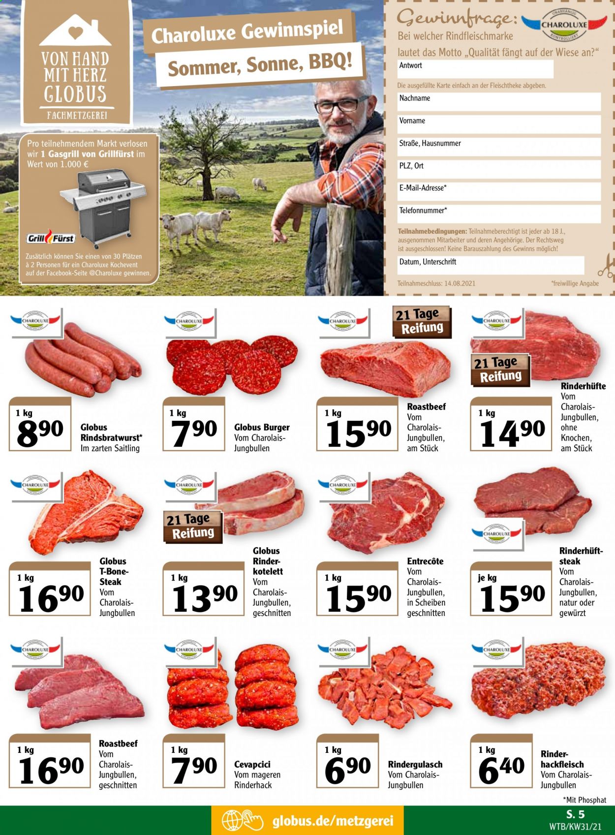 Globus Prospekte  - 2.08.2021 - 7.08.2021. Seite 9