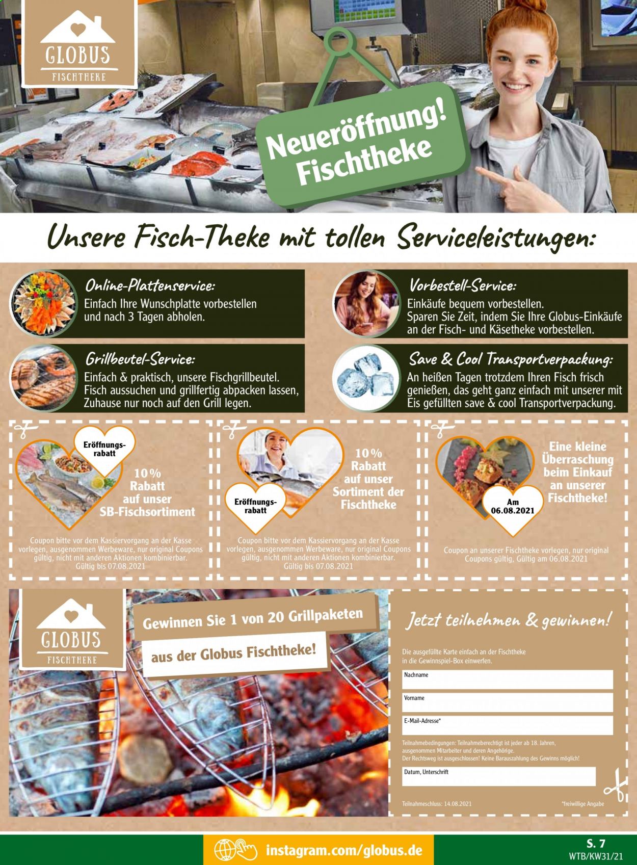 Globus Prospekte  - 2.08.2021 - 7.08.2021. Seite 11