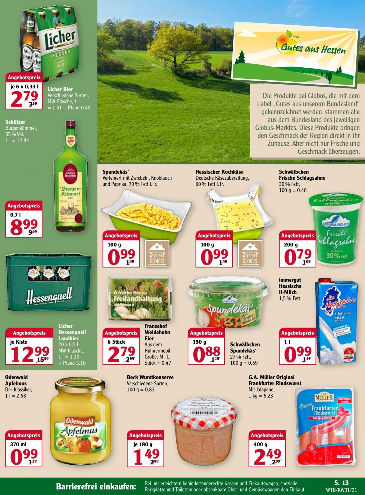 Globus Prospekte  - 2.08.2021 - 7.08.2021. Seite 17