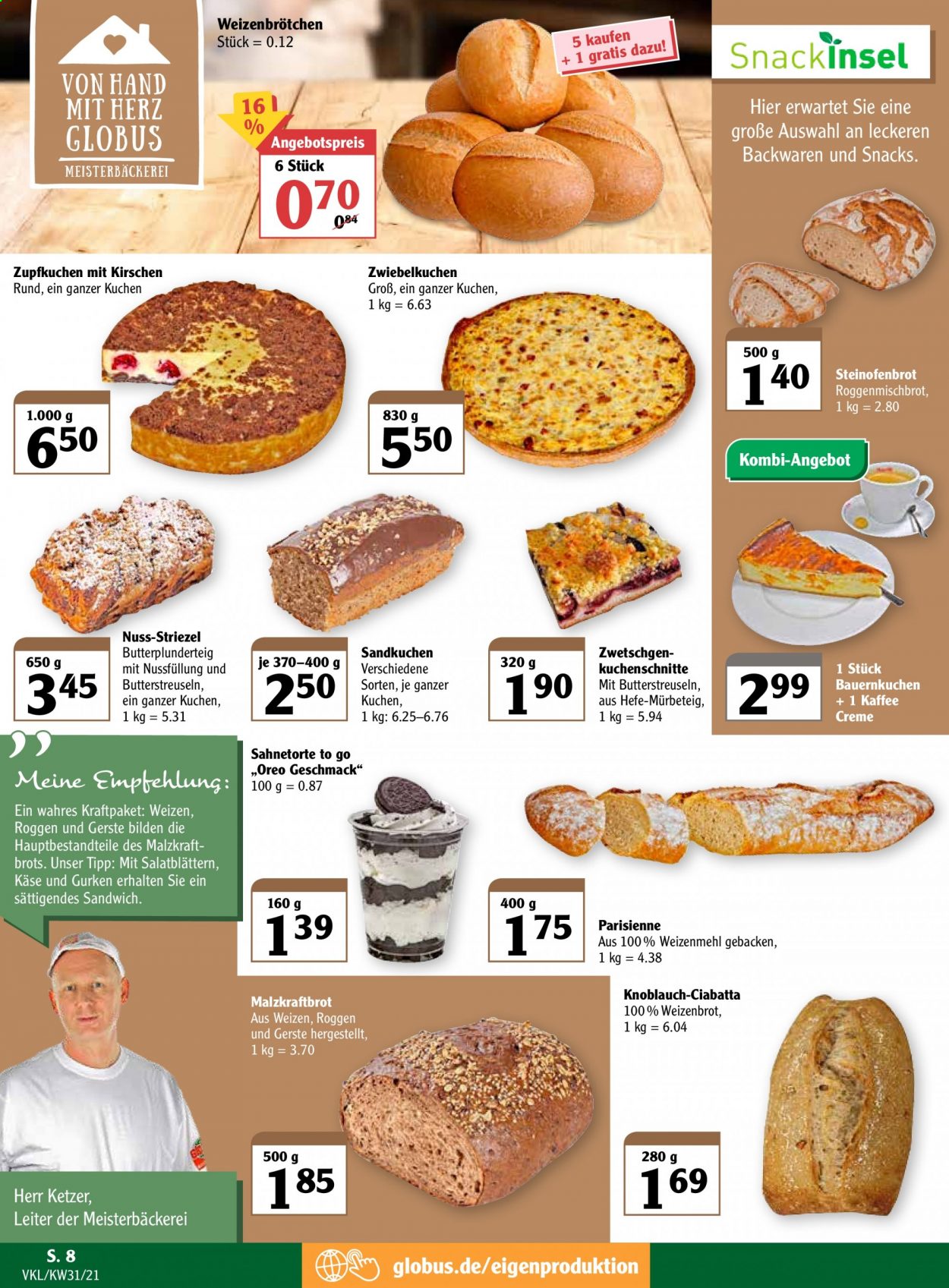 Globus Prospekte  - 2.08.2021 - 7.08.2021. Seite 12
