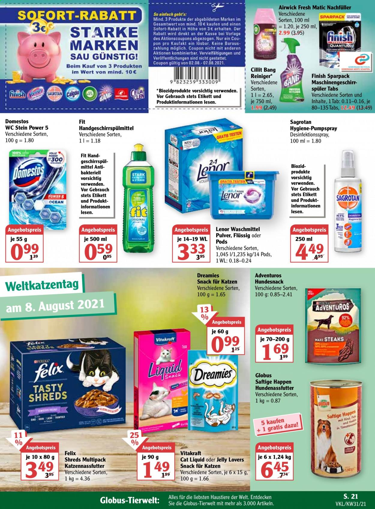 Globus Prospekte  - 2.08.2021 - 7.08.2021. Seite 25