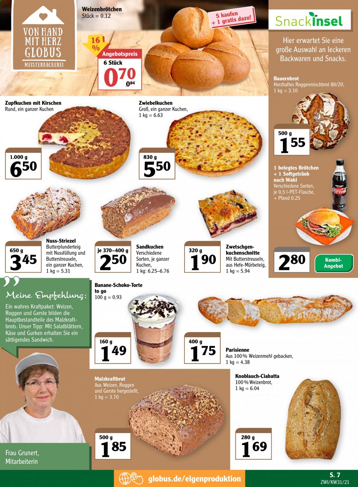 Globus Prospekte  - 2.08.2021 - 7.08.2021. Seite 9