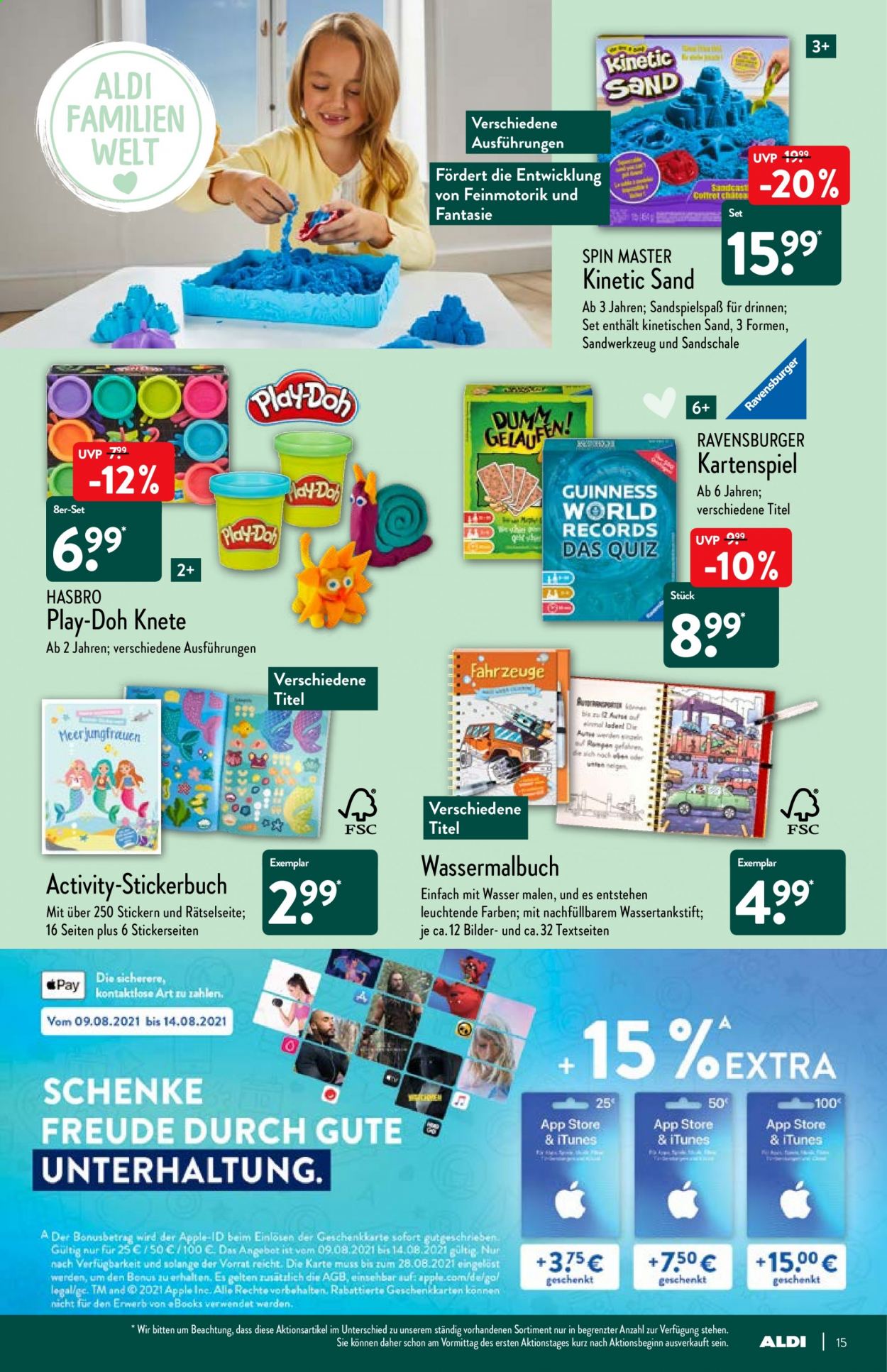ALDI Nord Prospekte  - 9.08.2021 - 15.08.2021. Seite 15