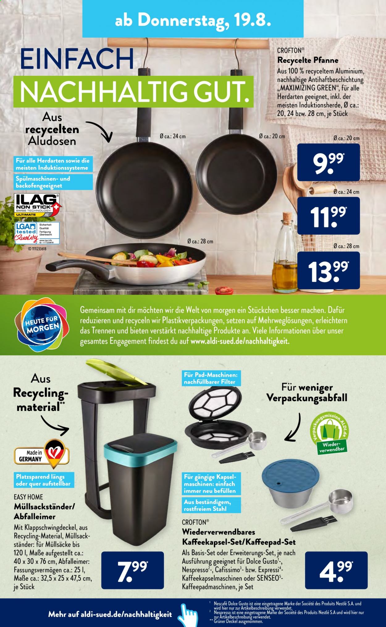 ALDI SÜD Prospekte  - 16.08.2021 - 21.08.2021. Seite 12