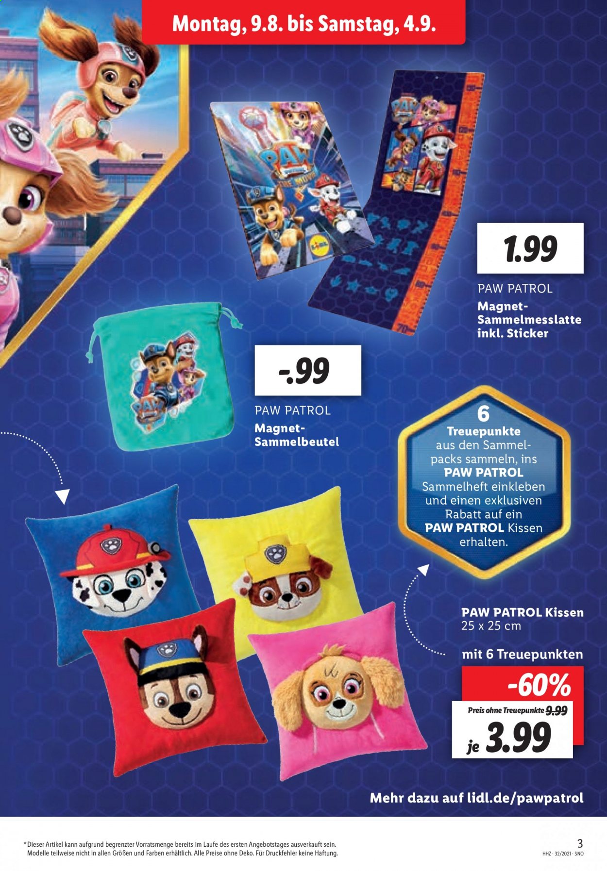 Lidl Prospekte  - 9.08.2021 - 14.08.2021. Seite 3