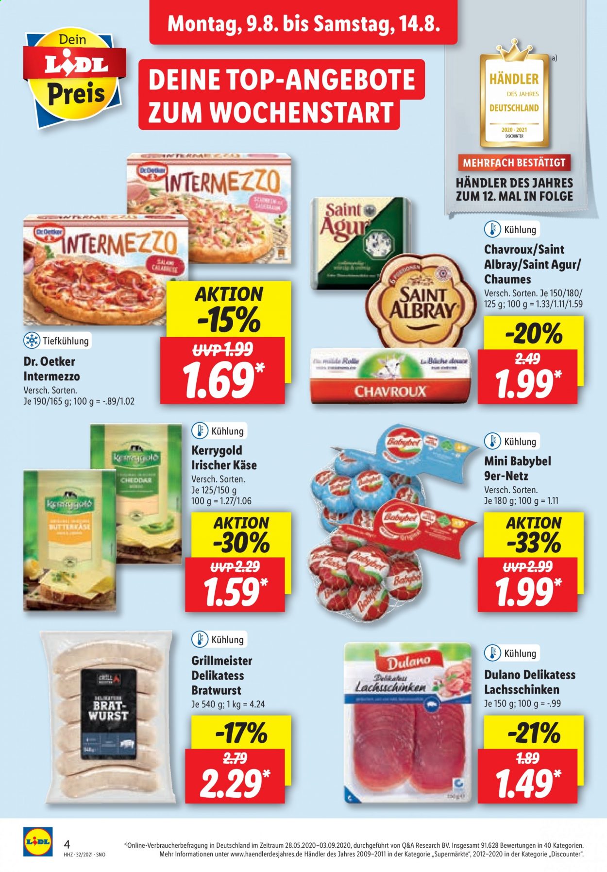 Lidl Prospekte  - 9.08.2021 - 14.08.2021. Seite 4