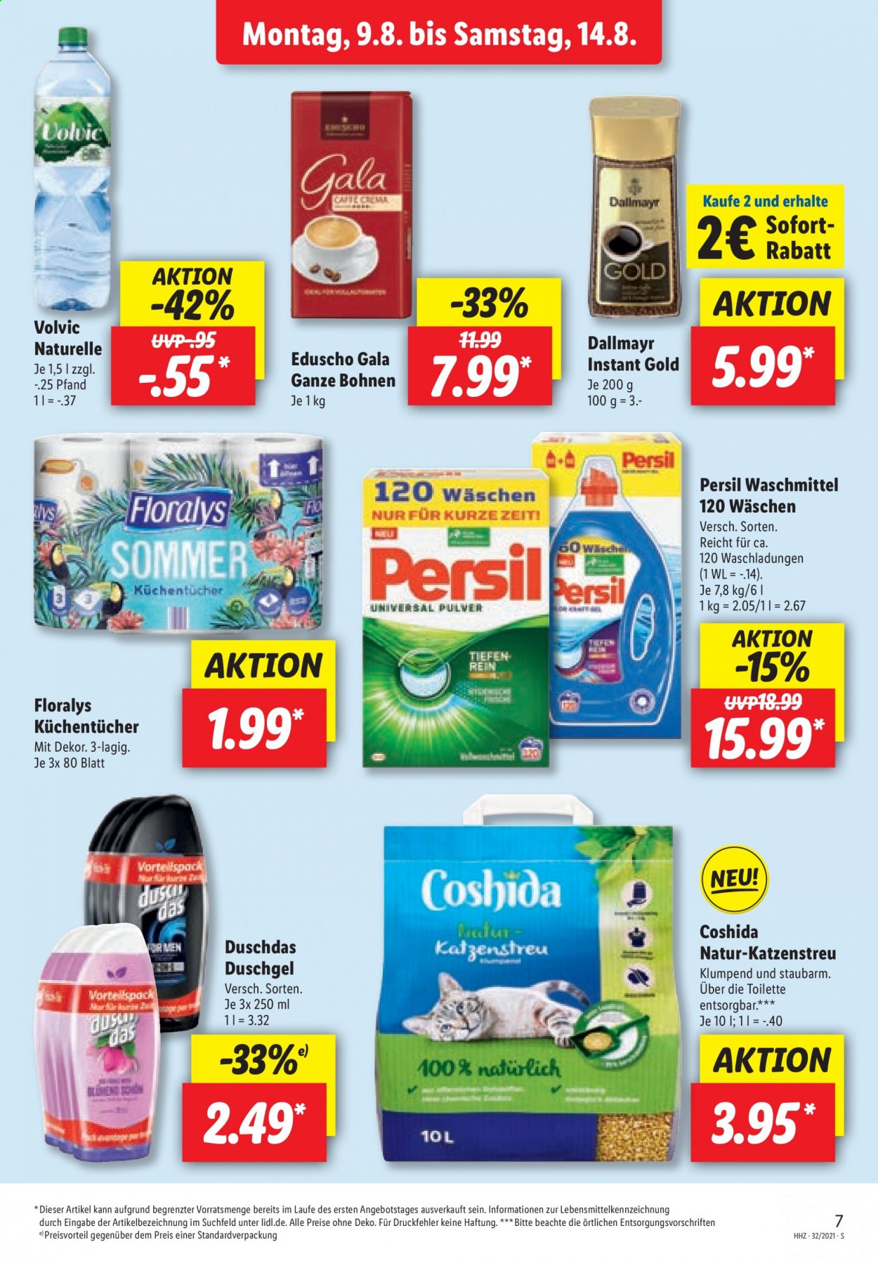 Lidl Prospekte  - 9.08.2021 - 14.08.2021. Seite 7