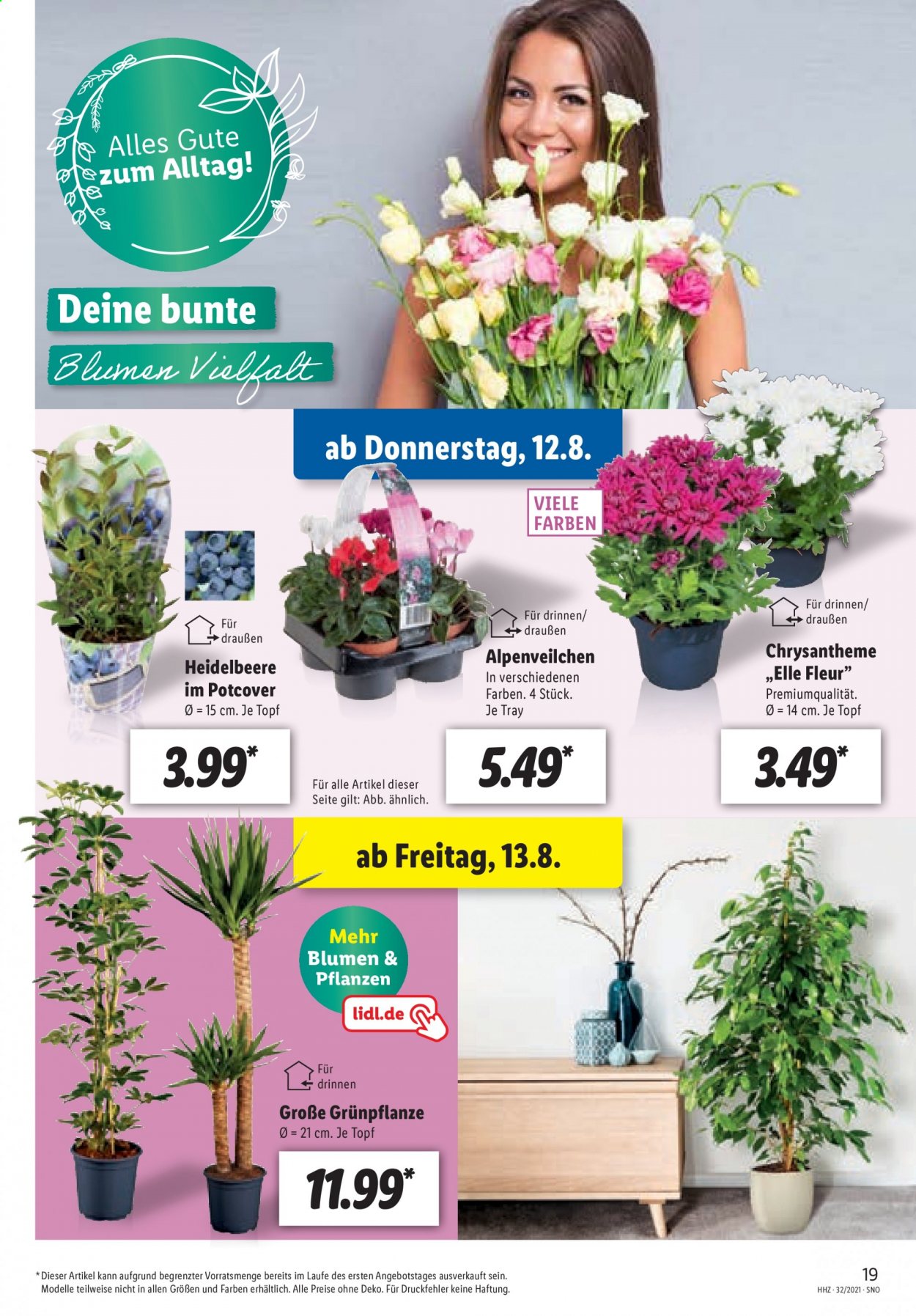 Lidl Prospekte  - 9.08.2021 - 14.08.2021. Seite 19