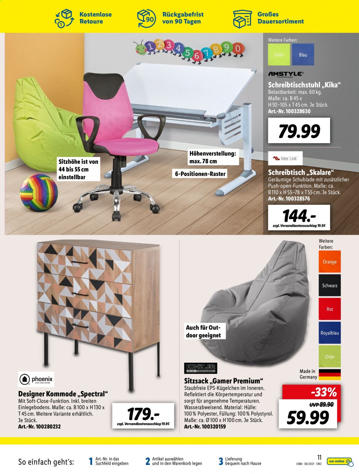 Lidl Prospekte  - 1.08.2021 - 31.08.2021. Seite 11