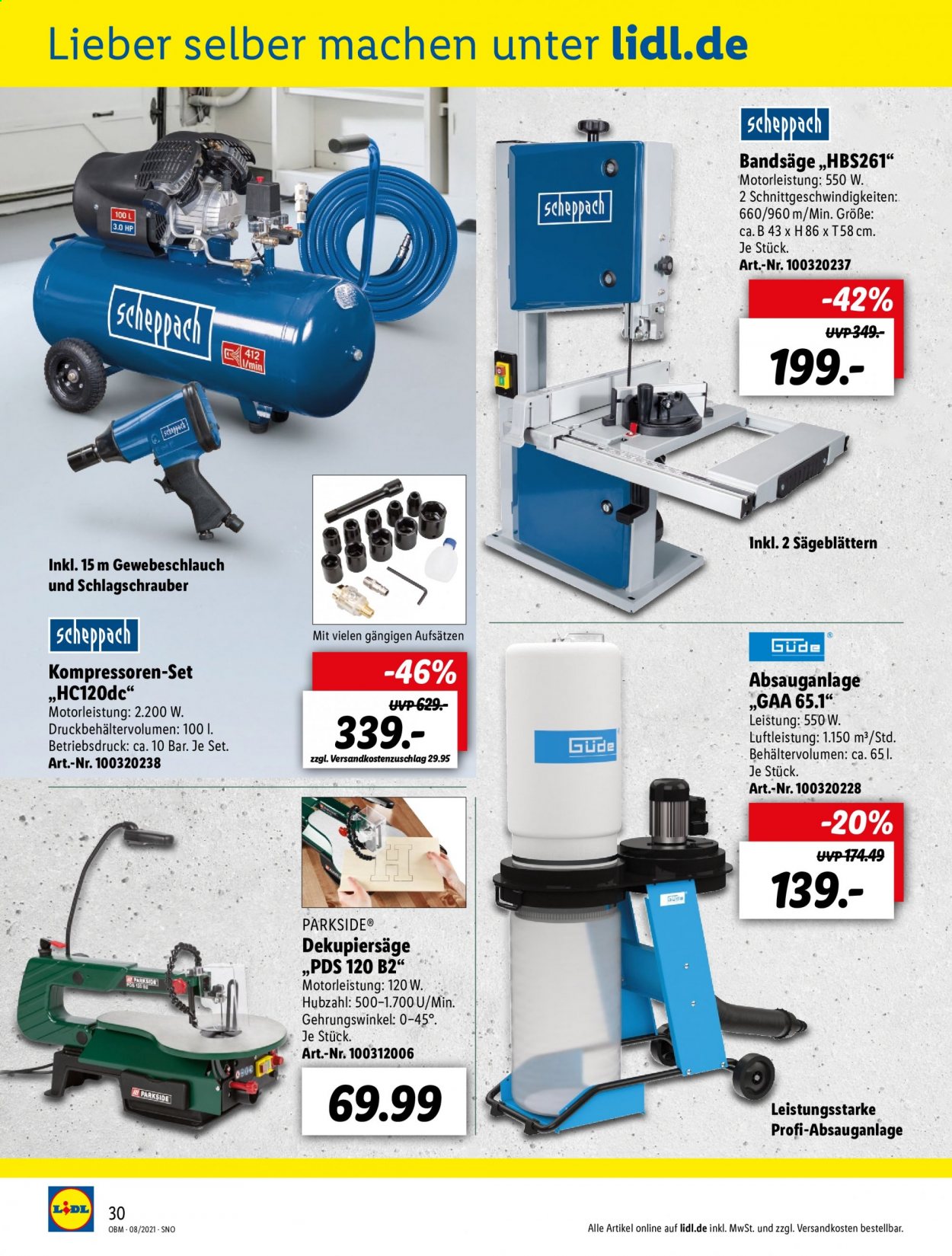 Lidl Prospekte  - 1.08.2021 - 31.08.2021. Seite 30