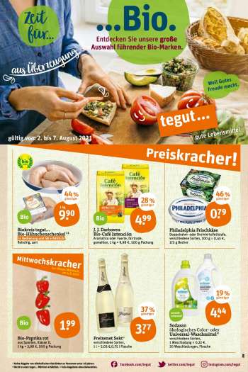 Prospekte tegut... - 2.8.2021 - 7.8.2021.