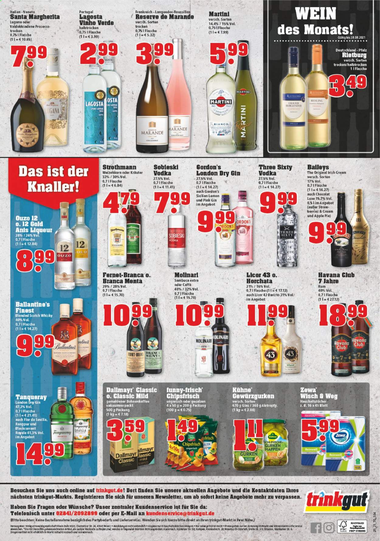 trinkgut Prospekte  - 2.08.2021 - 7.08.2021. Seite 4