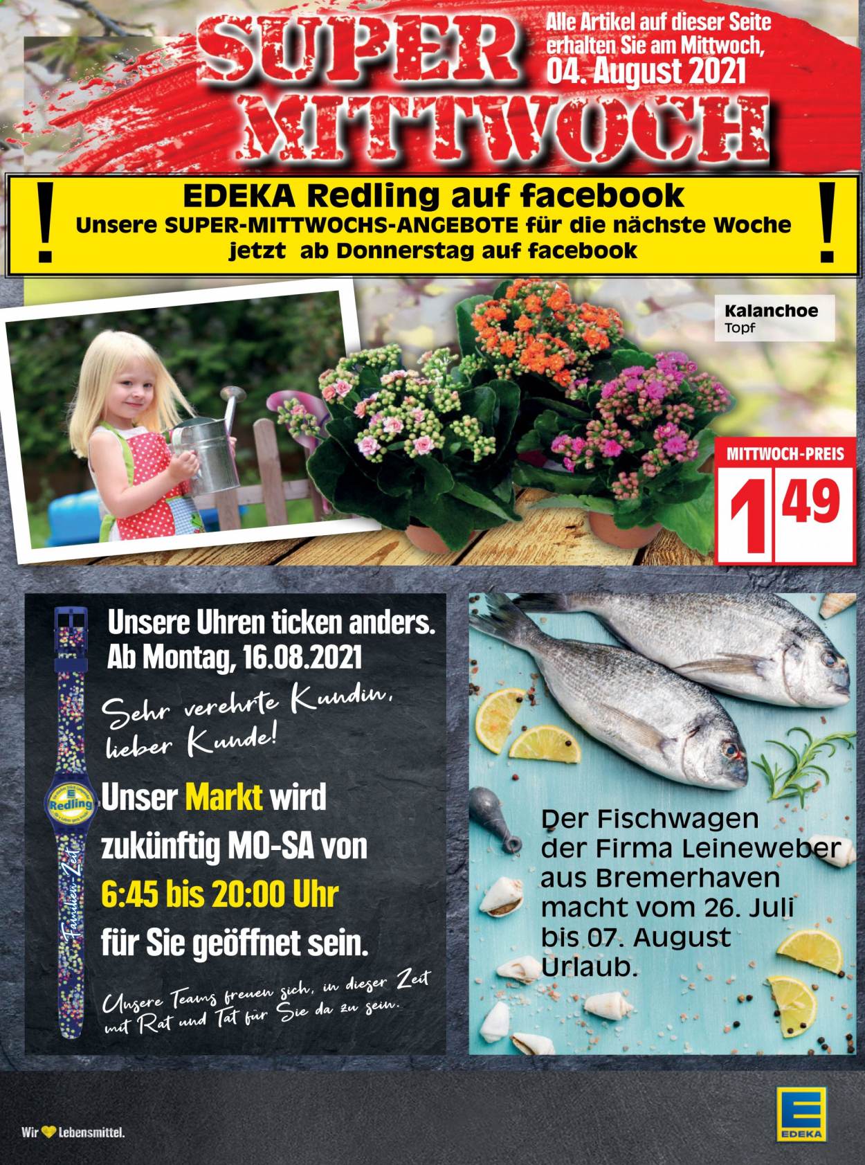 Edeka Prospekte  - 2.08.2021 - 7.08.2021. Seite 4