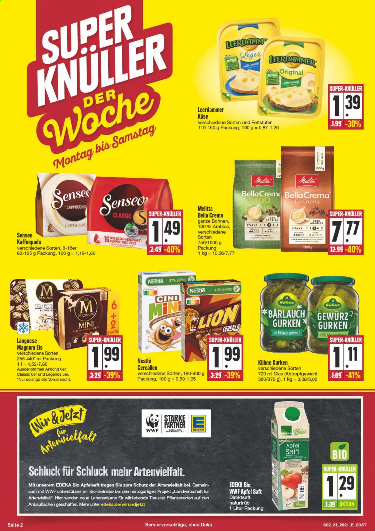 Edeka Prospekte  - 2.08.2021 - 7.08.2021. Seite 2