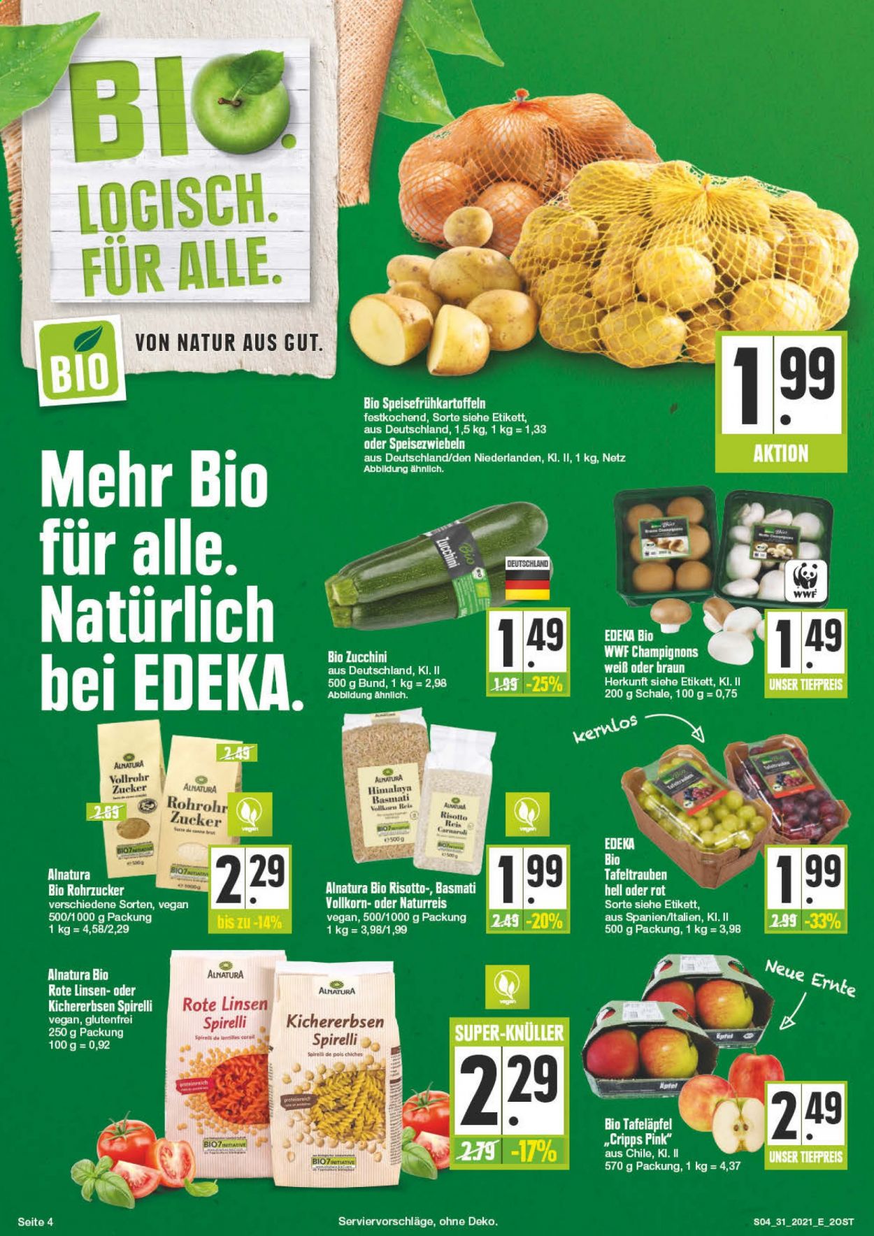 Edeka Prospekte  - 2.08.2021 - 7.08.2021. Seite 4