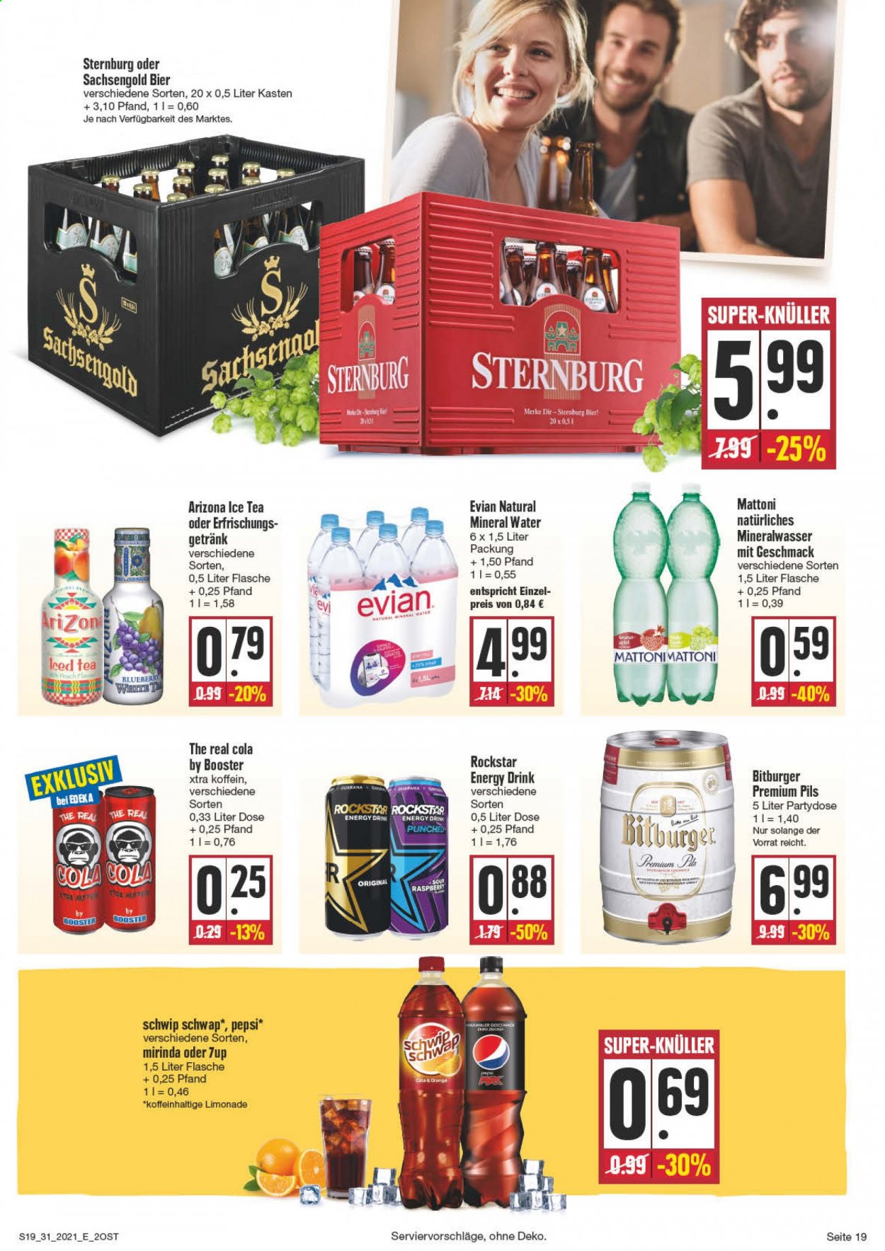 Edeka Prospekte  - 2.08.2021 - 7.08.2021. Seite 19