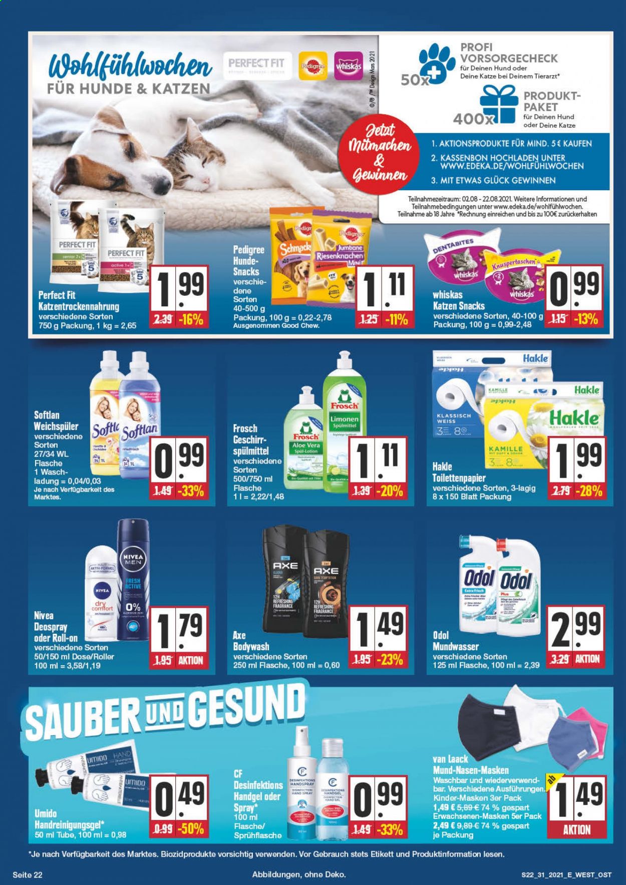 Edeka Prospekte  - 2.08.2021 - 7.08.2021. Seite 22