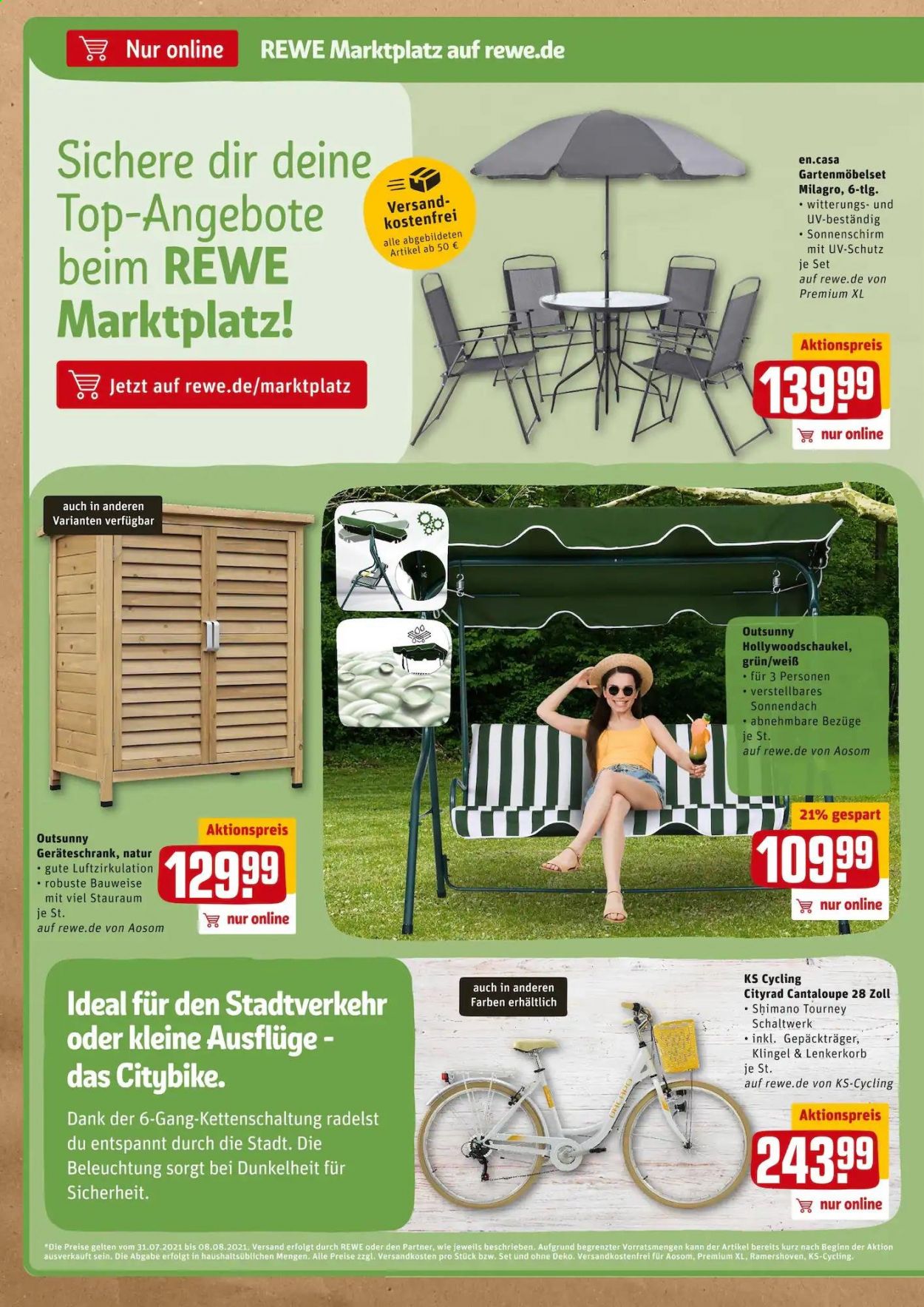 REWE Prospekte  - 2.08.2021 - 7.08.2021. Seite 20