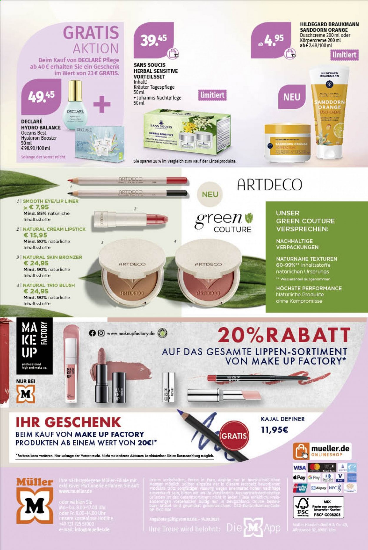 Müller Prospekte  - 2.08.2021 - 14.08.2021. Seite 6