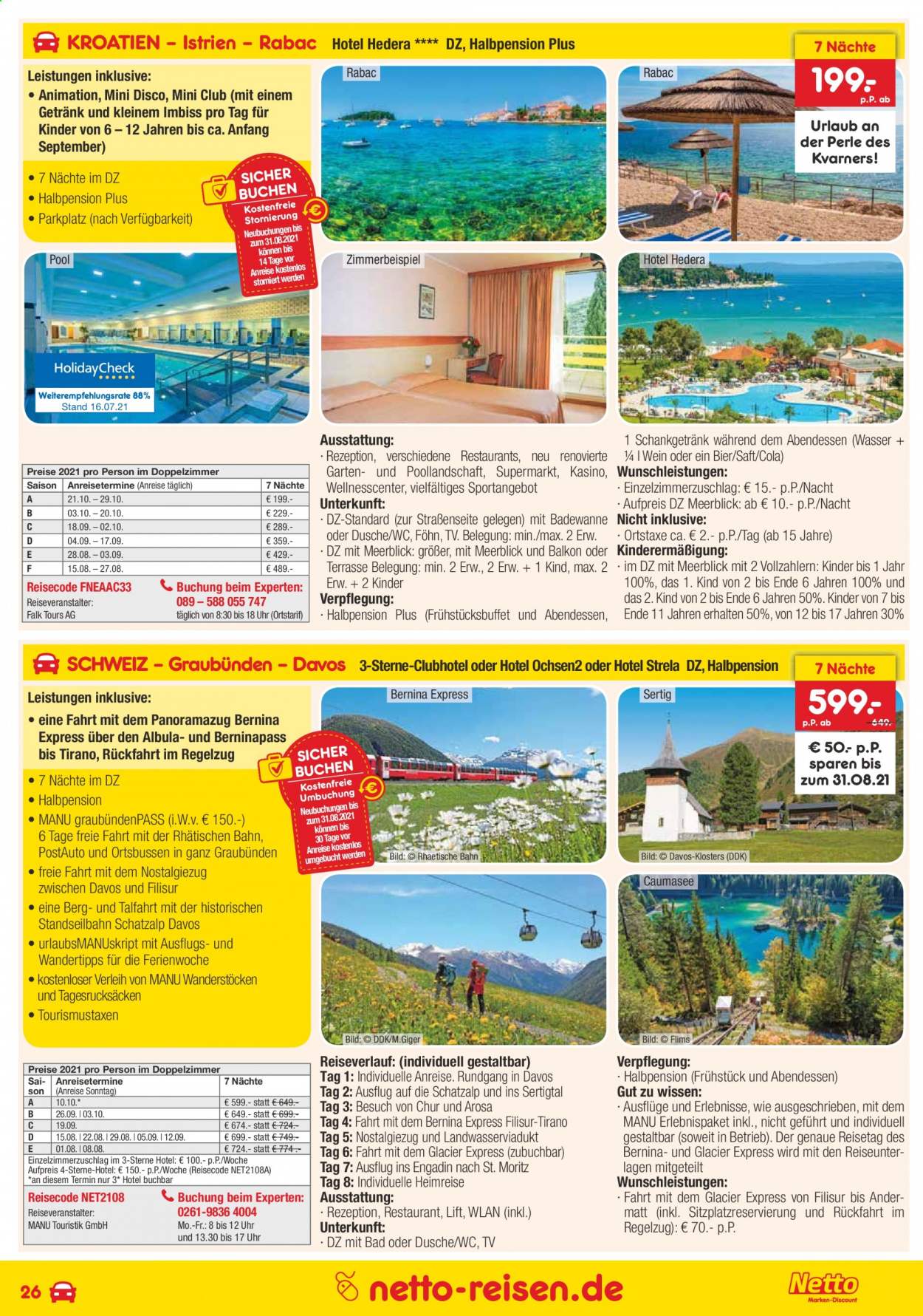 Netto Marken-Discount Prospekte  - 29.07.2021 - 31.08.2021. Seite 26