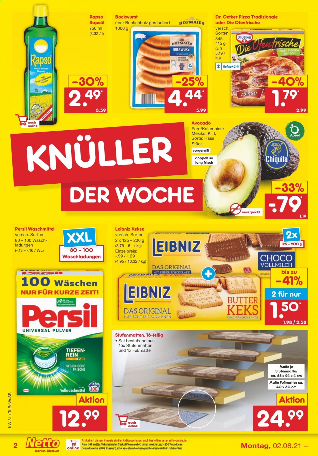 Netto Marken-Discount Prospekte  - 2.08.2021 - 7.08.2021. Seite 2