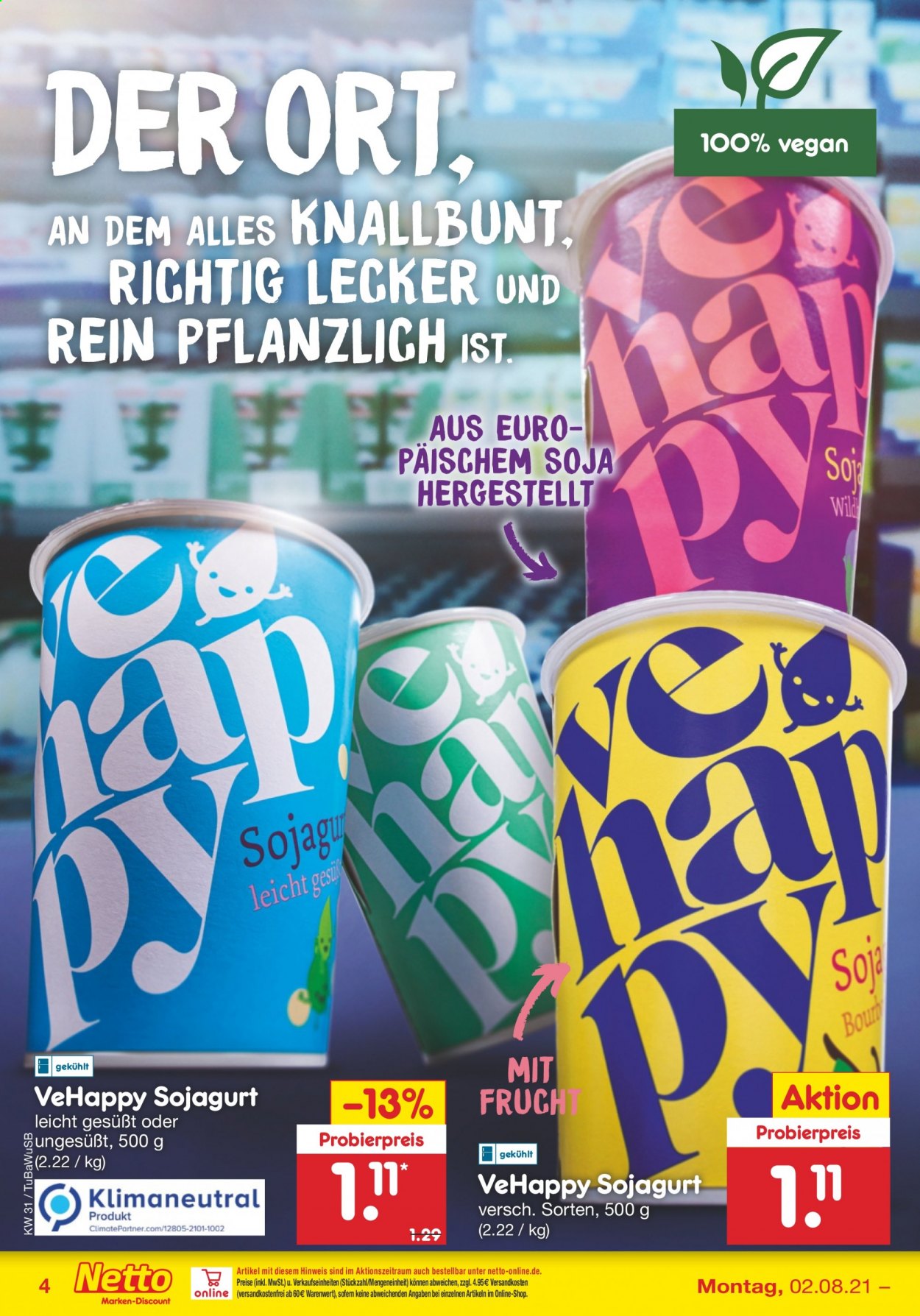 Netto Marken-Discount Prospekte  - 2.08.2021 - 7.08.2021. Seite 4