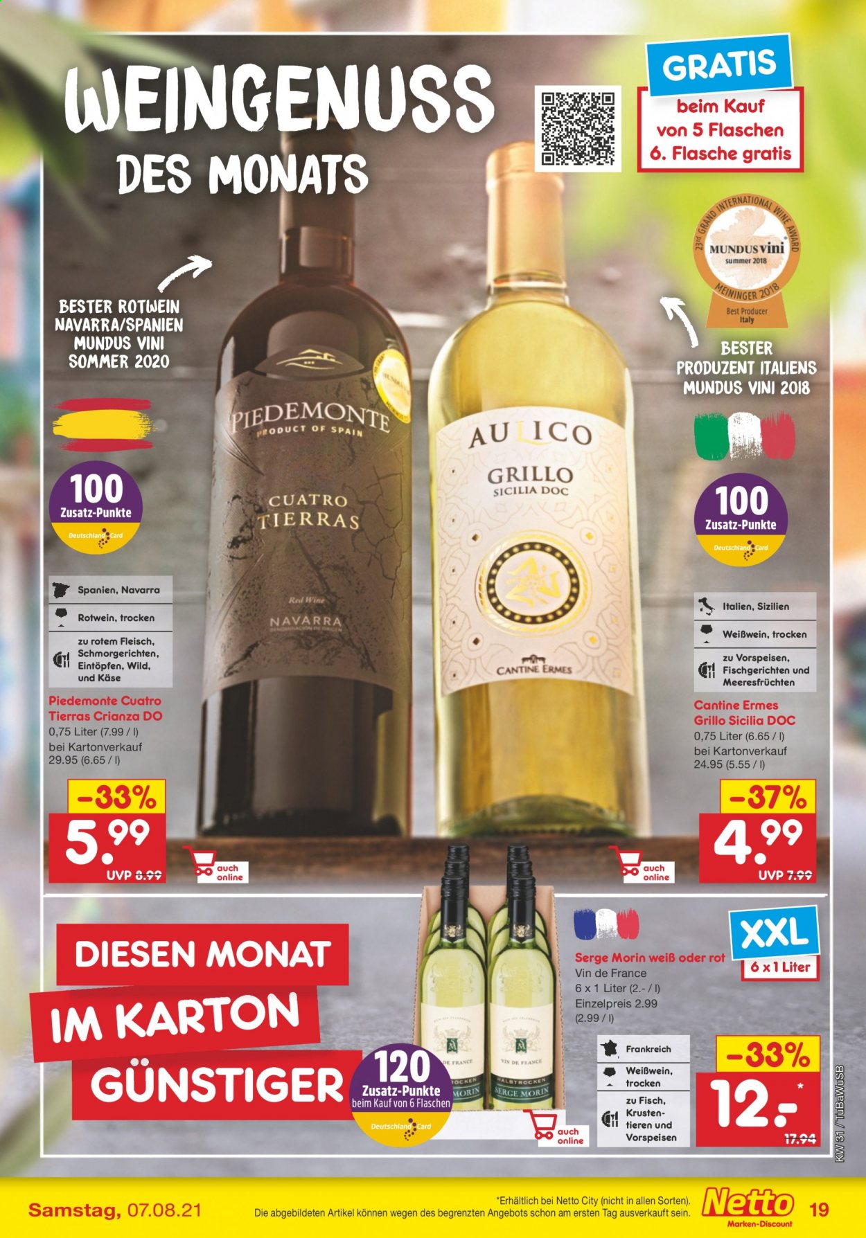 Netto Marken-Discount Prospekte  - 2.08.2021 - 7.08.2021. Seite 19