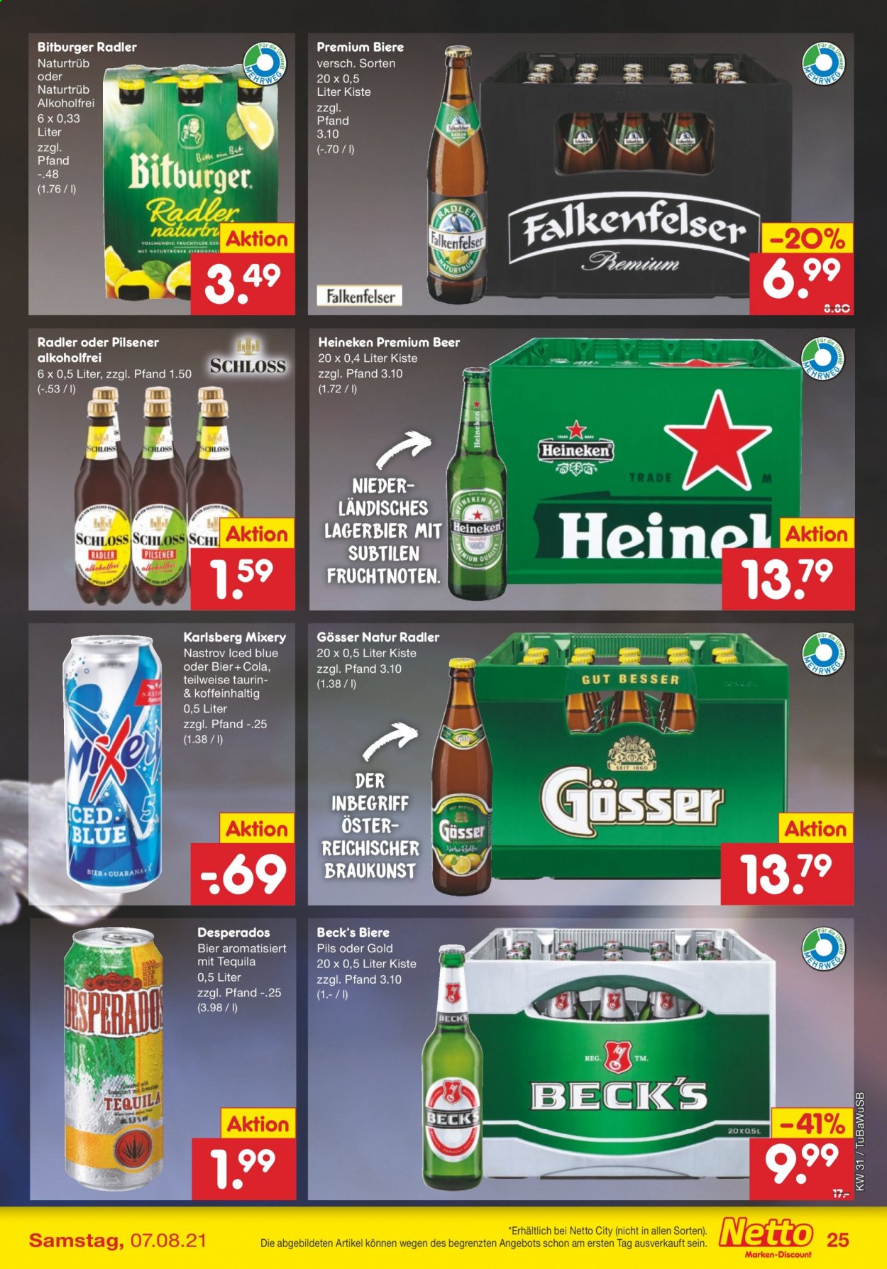 Netto Marken-Discount Prospekte  - 2.08.2021 - 7.08.2021. Seite 25