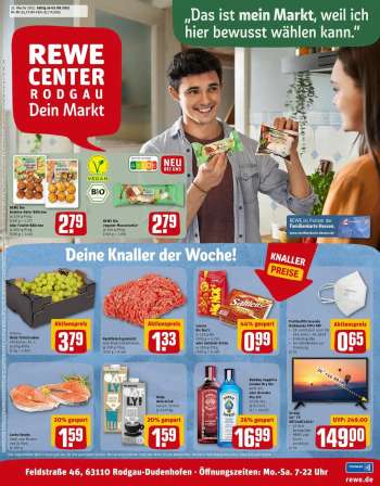 Prospekte REWE - 2.8.2021 - 7.8.2021.