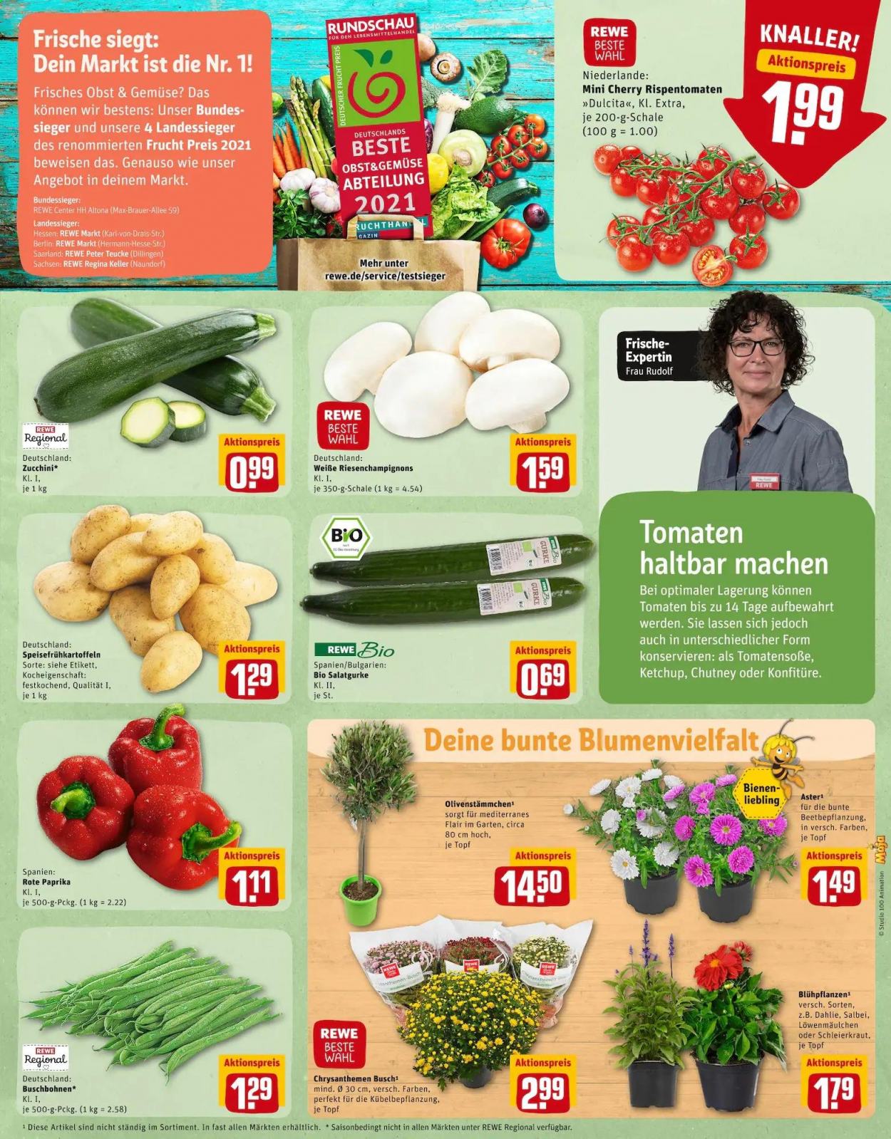 REWE Prospekte  - 2.08.2021 - 7.08.2021. Seite 5