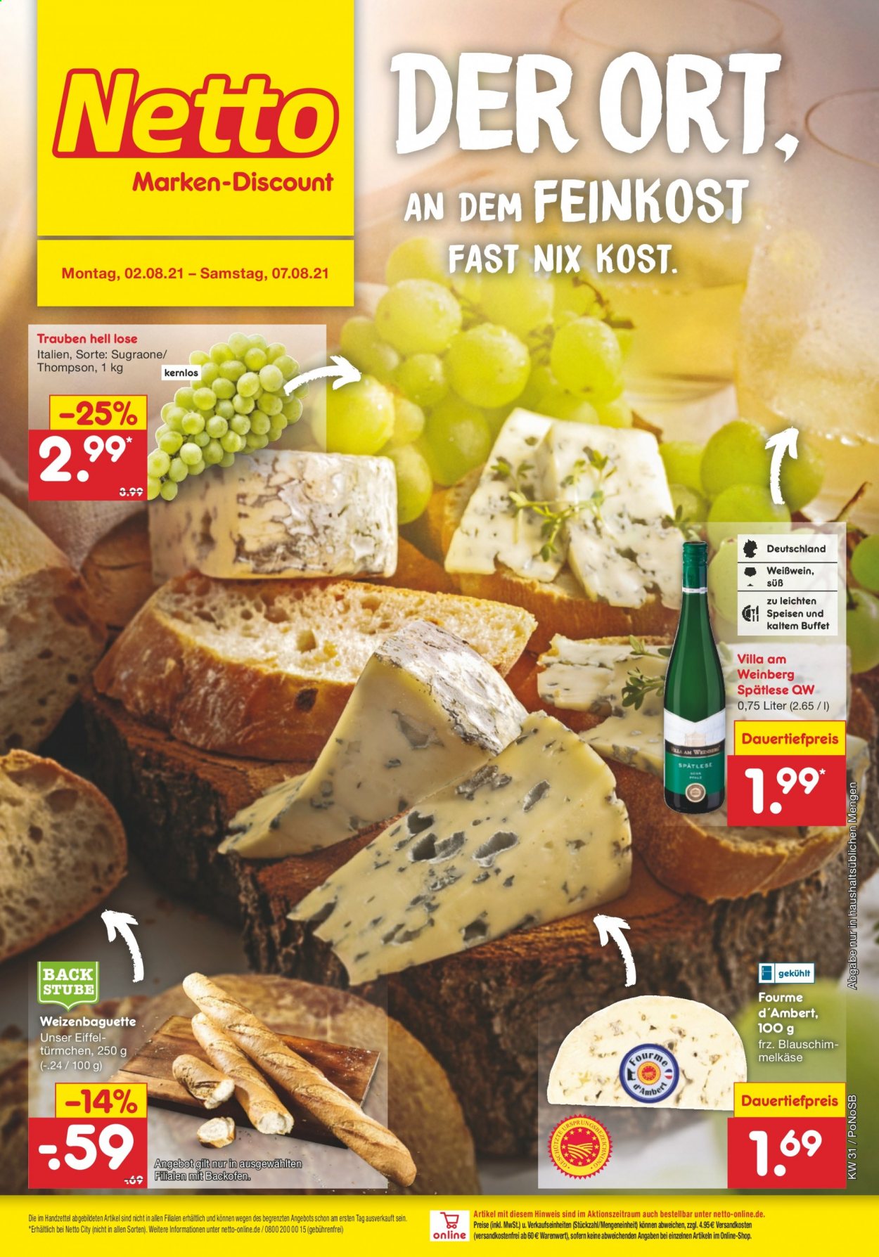 Netto Marken-Discount Prospekte  - 2.08.2021 - 7.08.2021. Seite 41