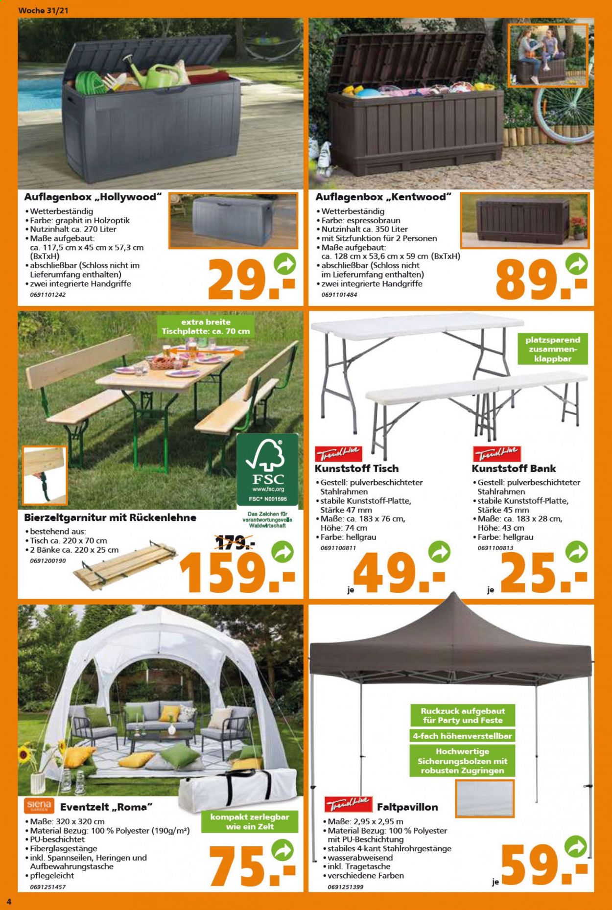 Globus Baumarkt Prospekte  - 2.08.2021 - 7.08.2021. Seite 4
