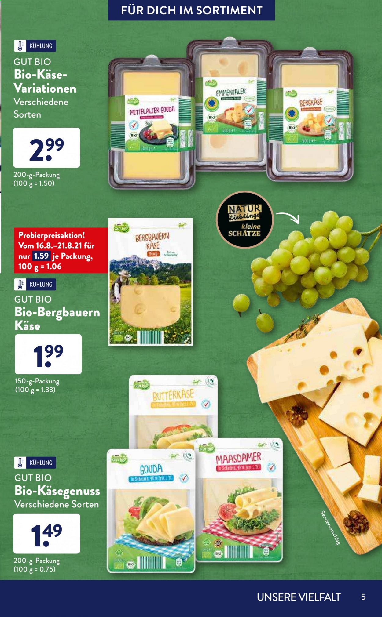 ALDI SÜD Prospekte  - 4.08.2021 - 31.08.2021. Seite 5