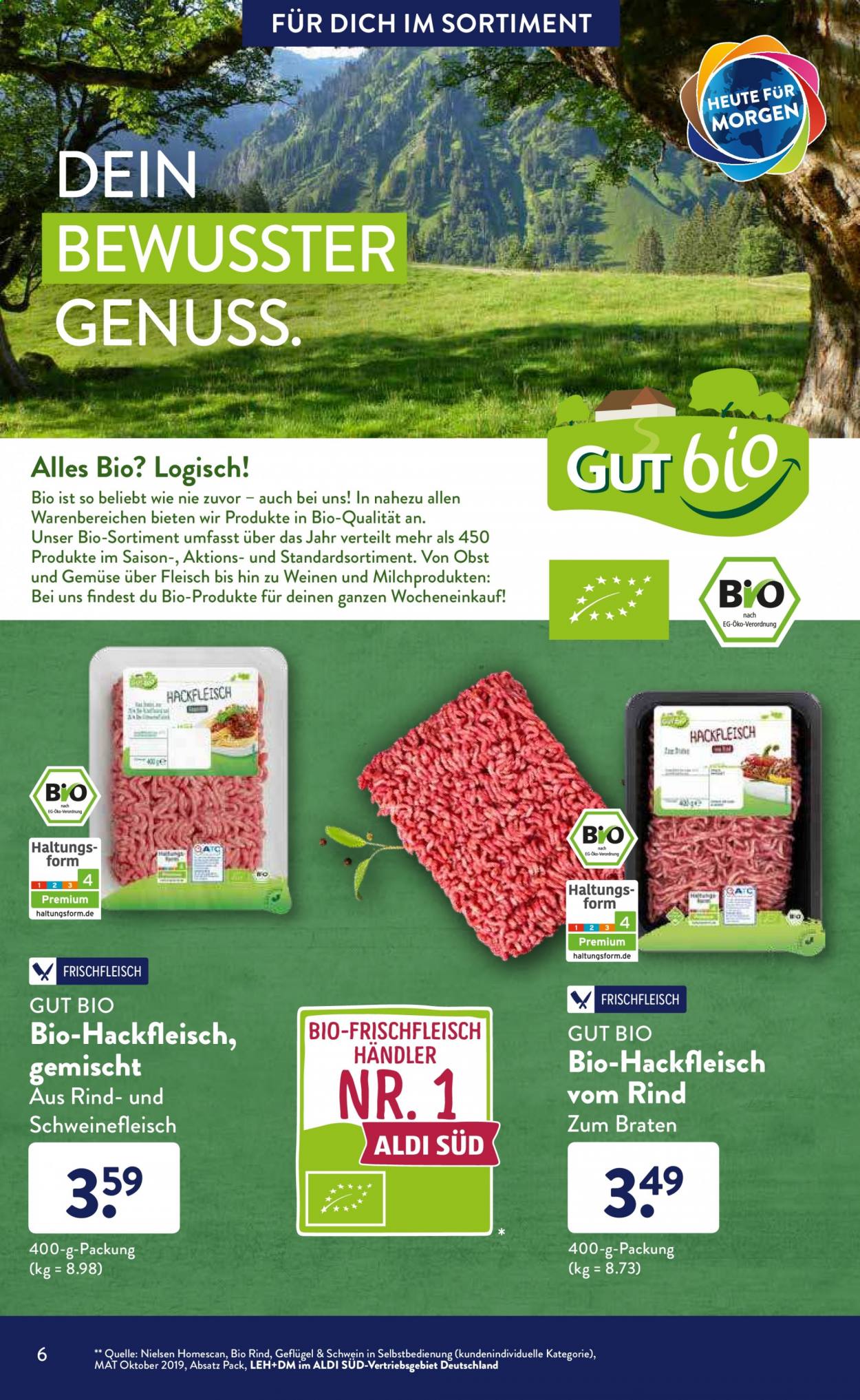 ALDI SÜD Prospekte  - 4.08.2021 - 31.08.2021. Seite 6