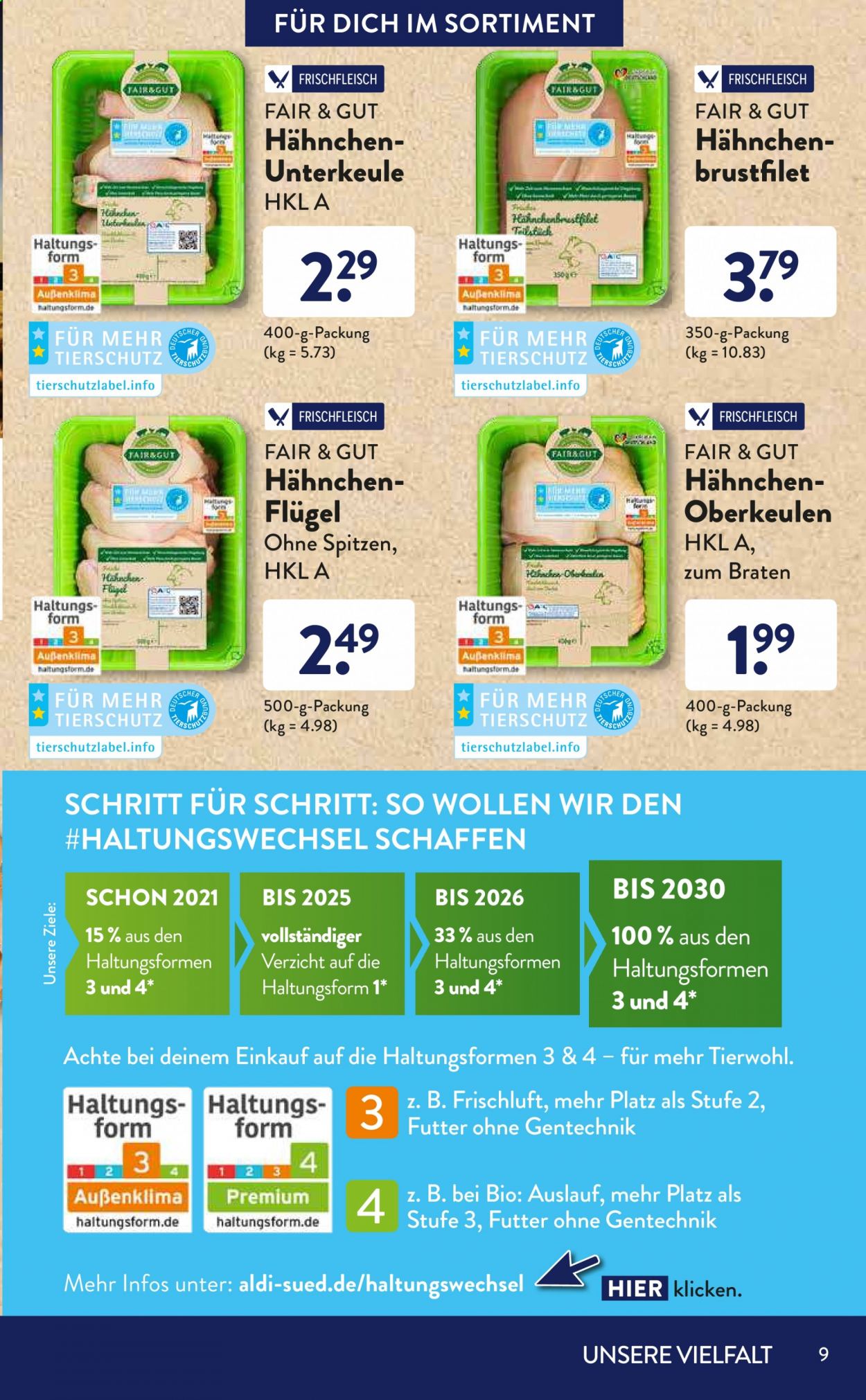 ALDI SÜD Prospekte  - 4.08.2021 - 31.08.2021. Seite 9