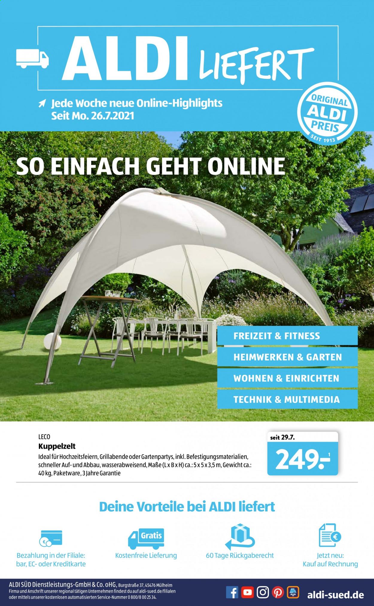 ALDI SÜD Prospekte . Seite 1