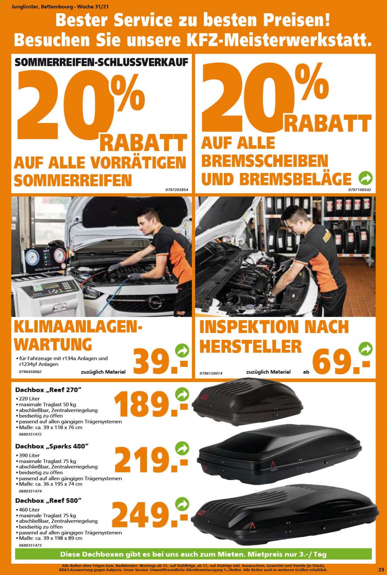 Globus Baumarkt Prospekte  - 3.08.2021 - 10.08.2021. Seite 23